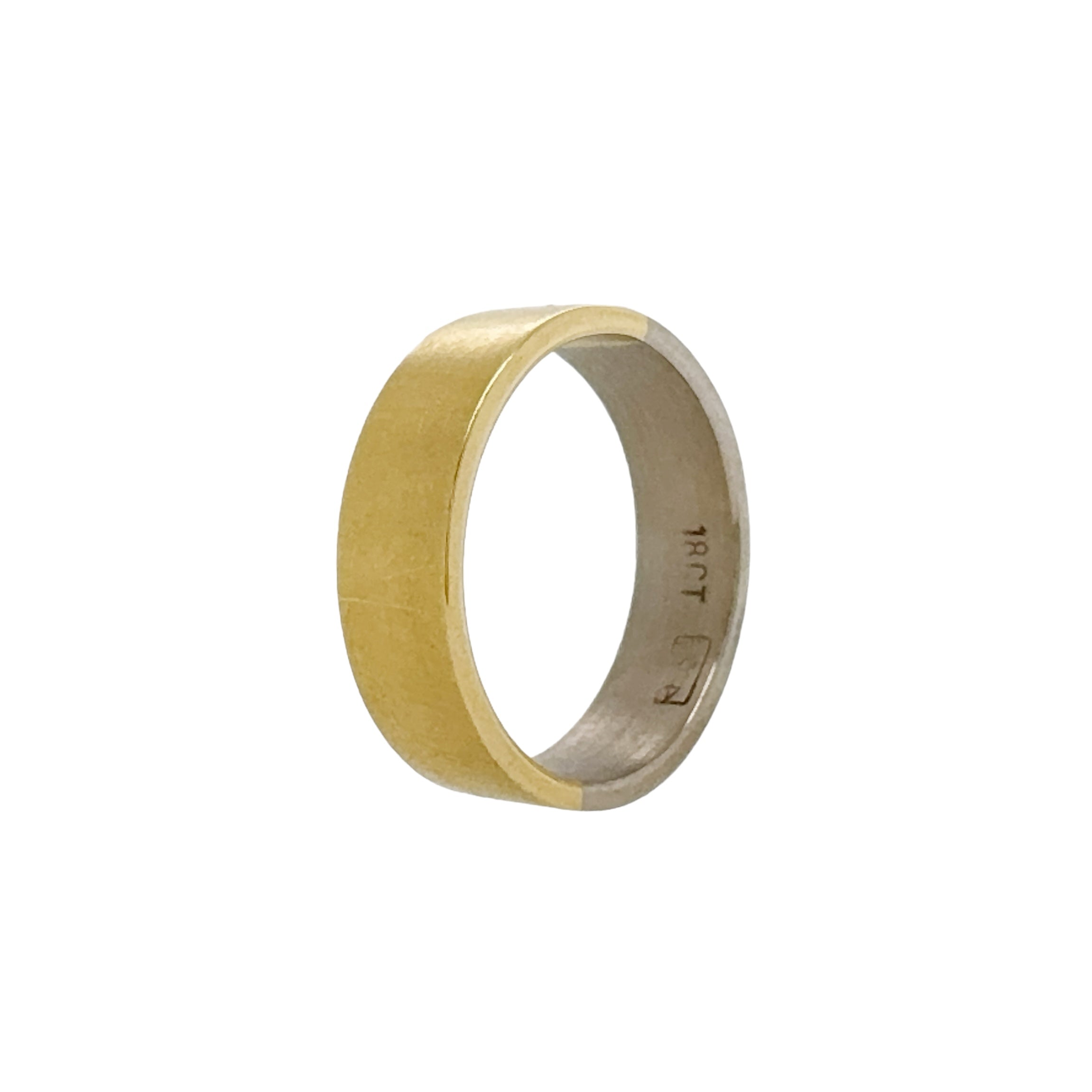 Two Halves Married Metal Ring - Melanie Ihnen