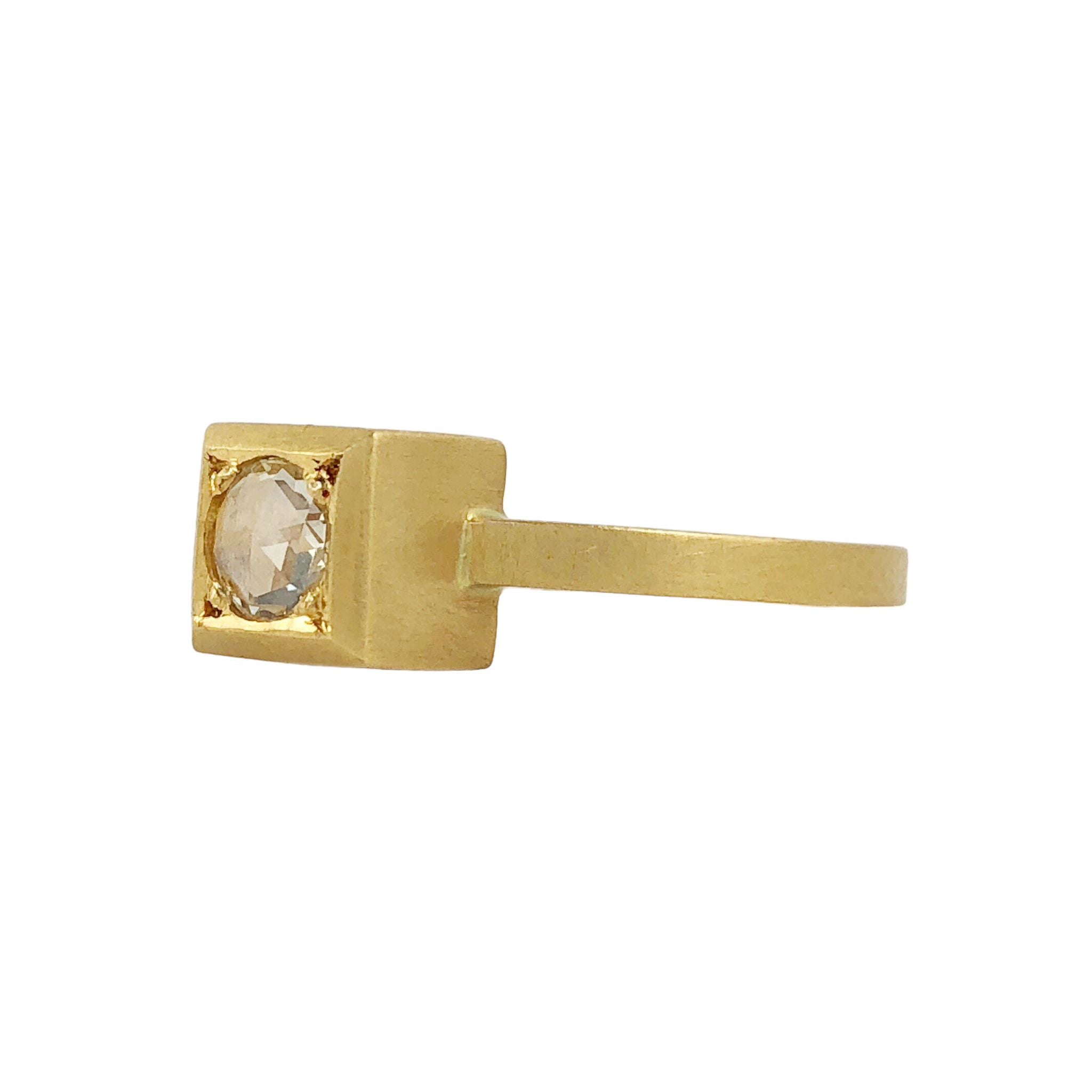 Cube Diamond Ring - Emma Jane Donald