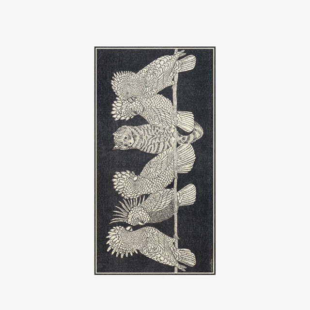 Caracat Scarf in Black - Inoui Editions