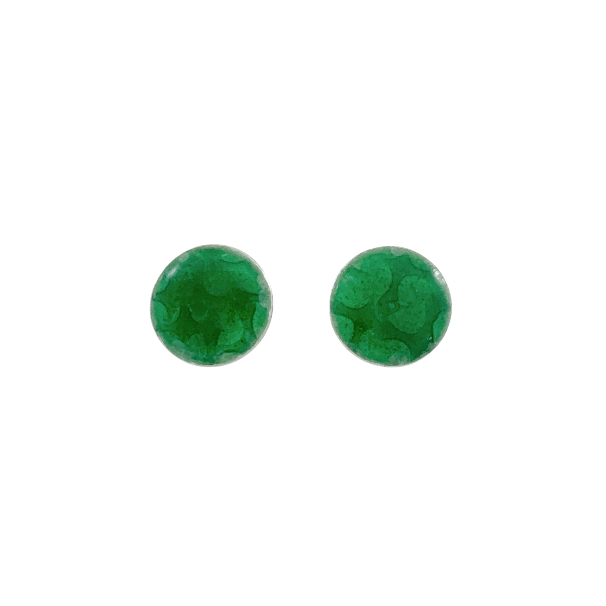 Sky Jewels Studs Summertime Grass - Clare Hooper
