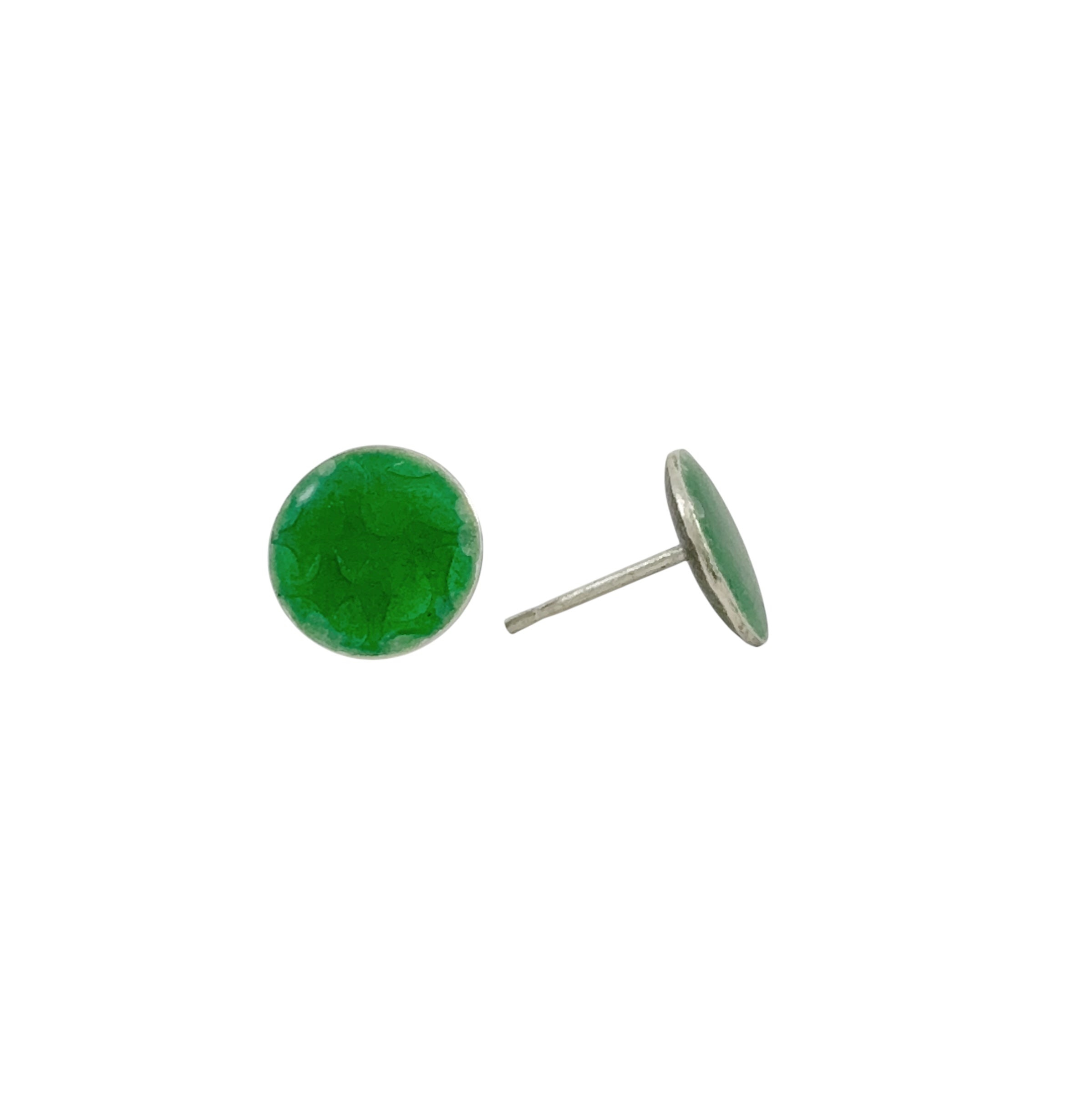 Sky Jewels Studs Summertime Grass - Clare Hooper