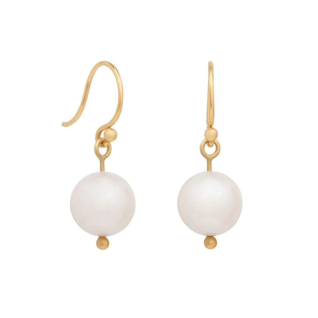 Big Pearl Drop on 14ct gold - Carla Caruso