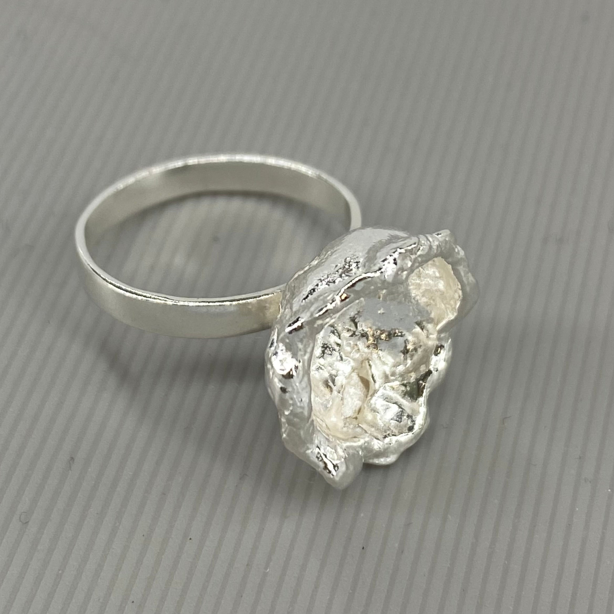 Splash Silver Ring - Xanthe Alys