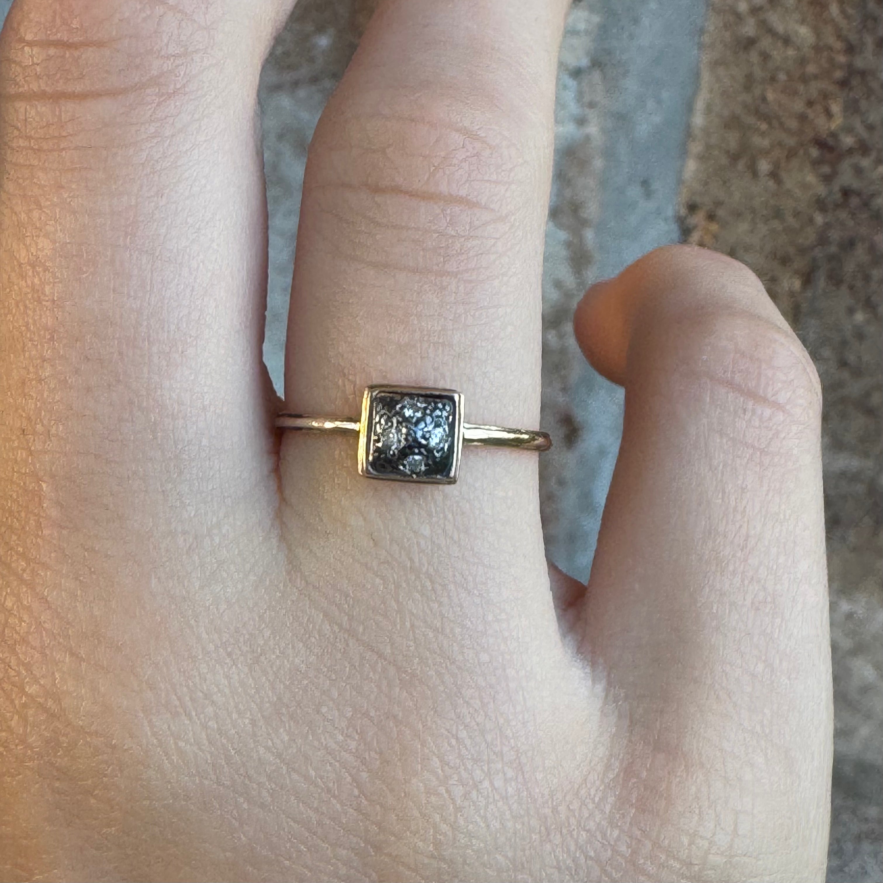 Stud Ring - Rusty Thought
