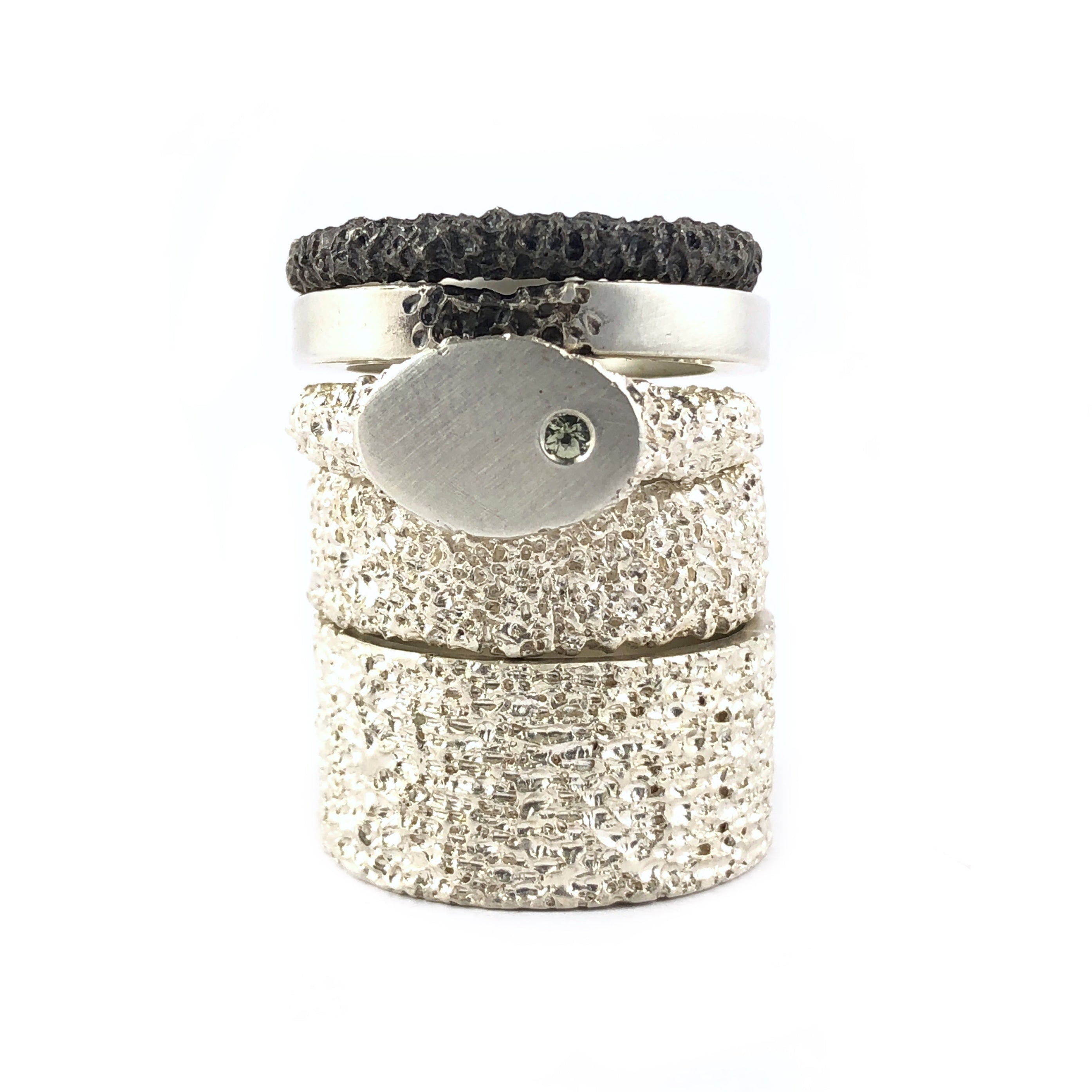 Eroded 6mm Ring - Welfe Bowyer