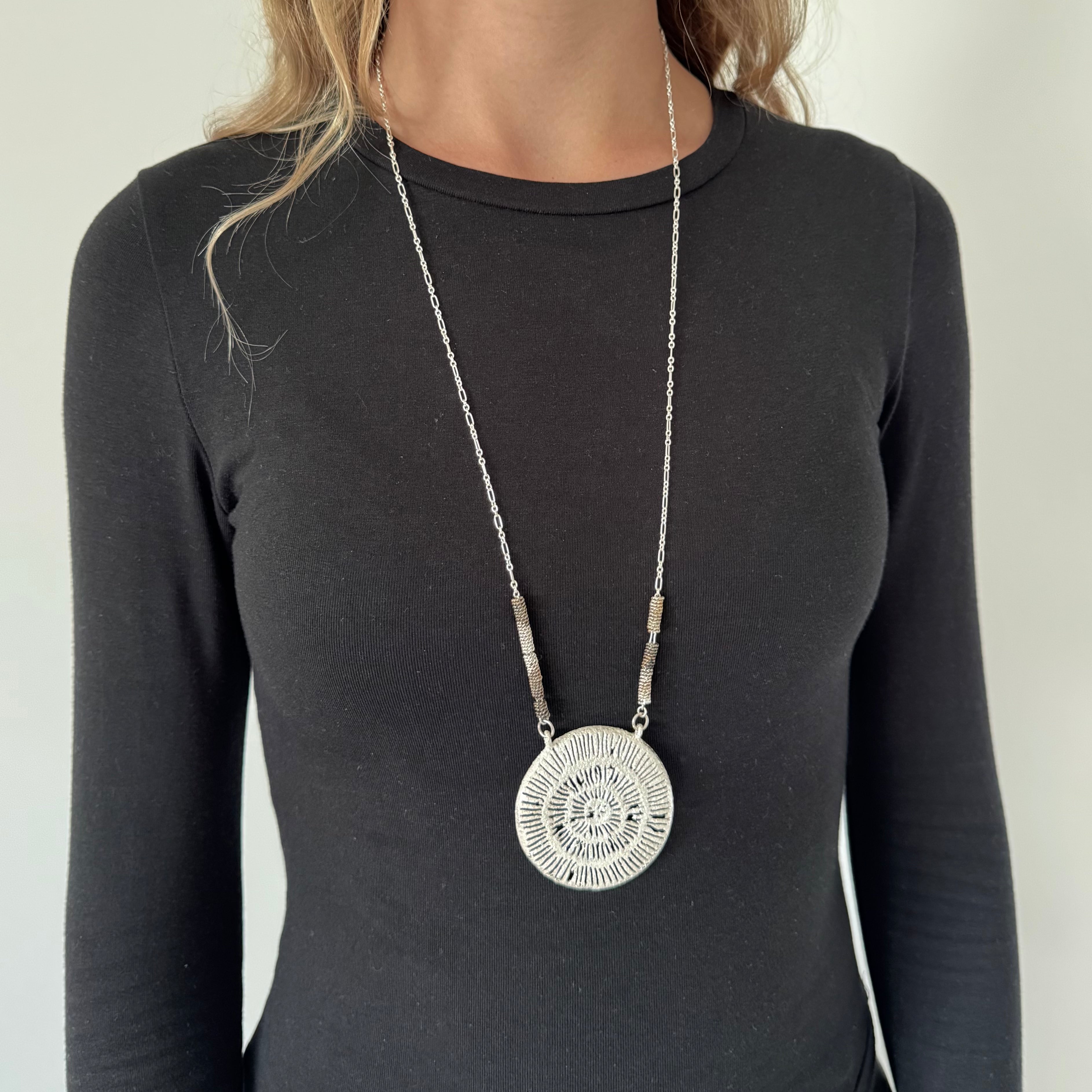 Past/Present Necklace I - Virginia Sprague