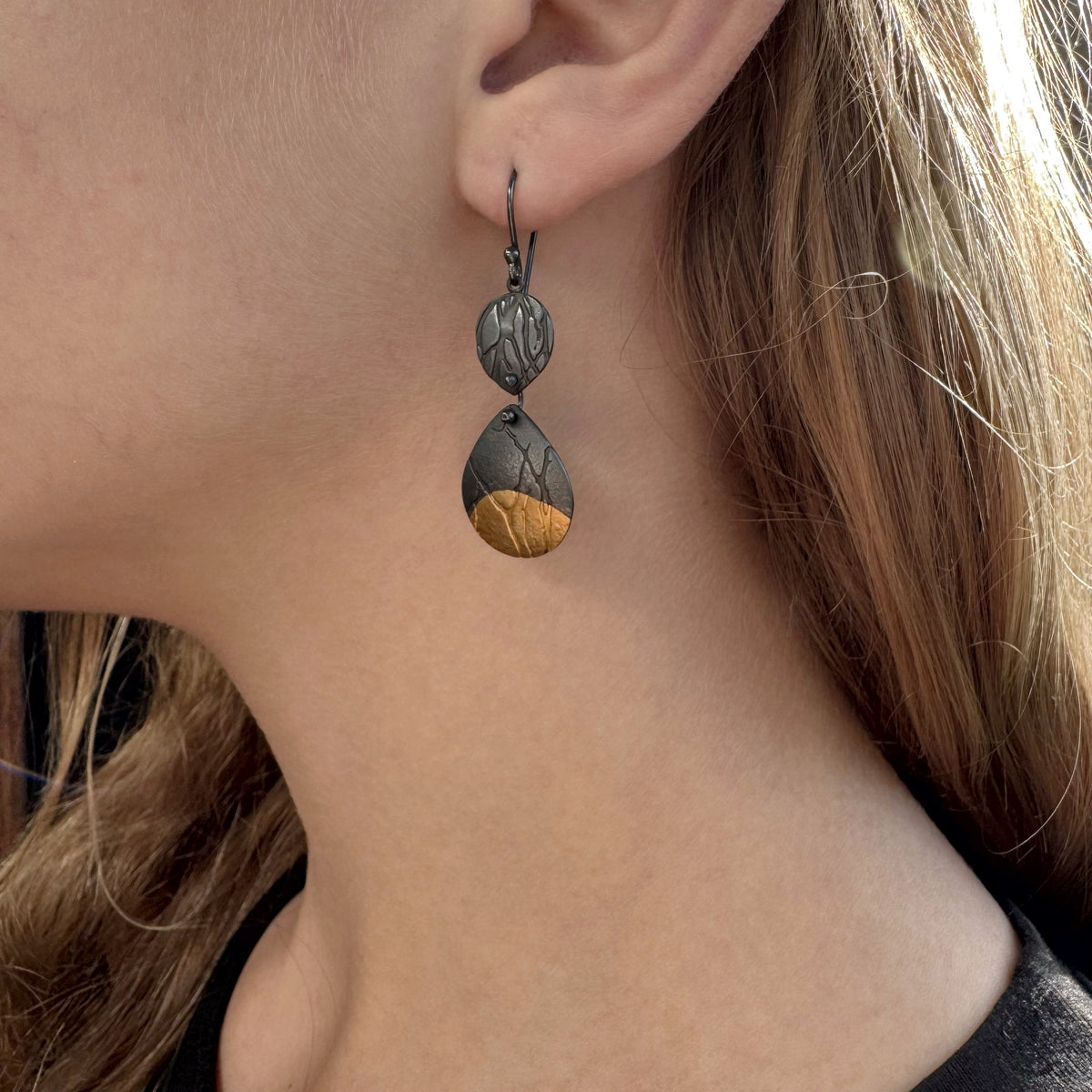Moonrise Tear Drop Earrings - Robin Wells