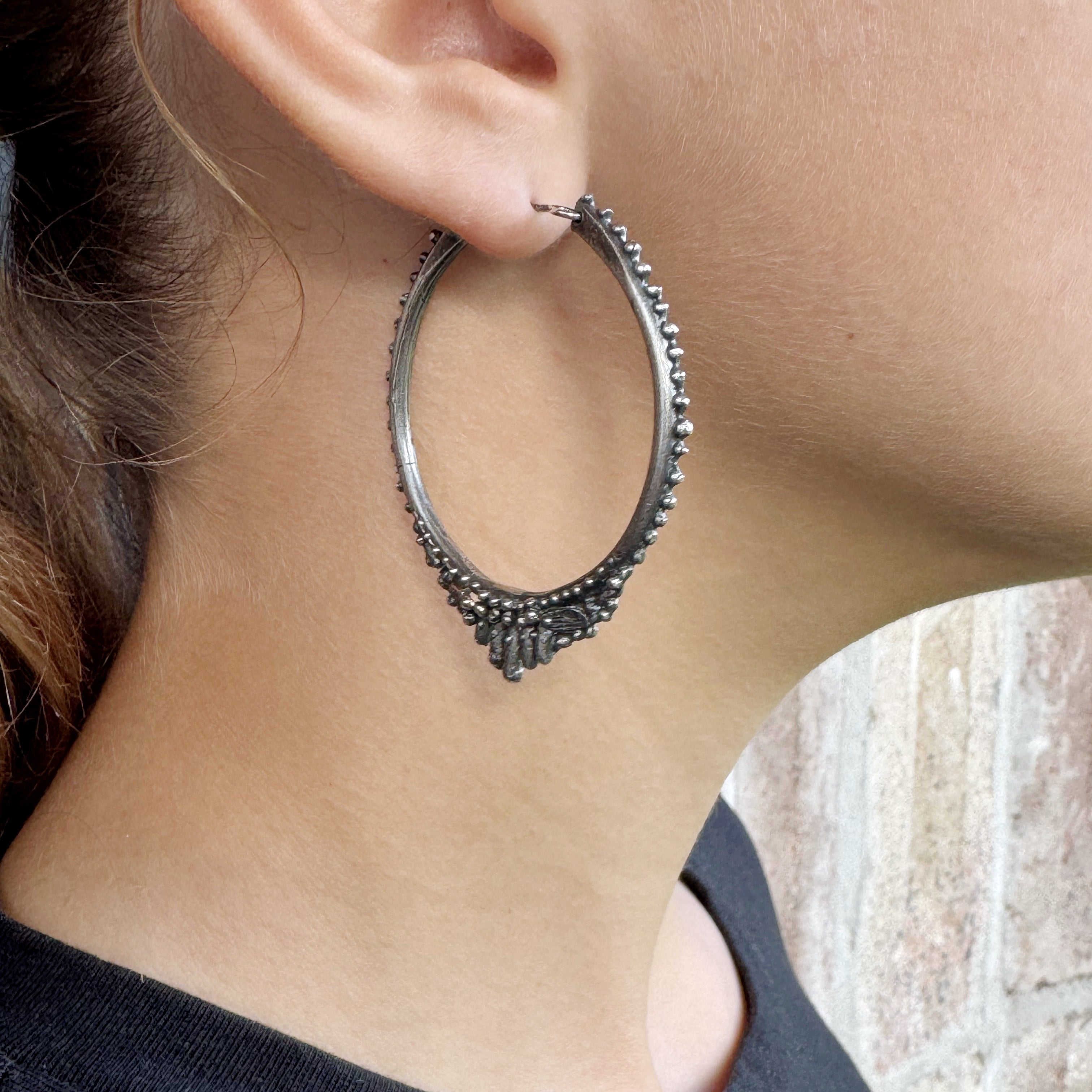 Heroine's Hoop Earrings - Romy Mittelman