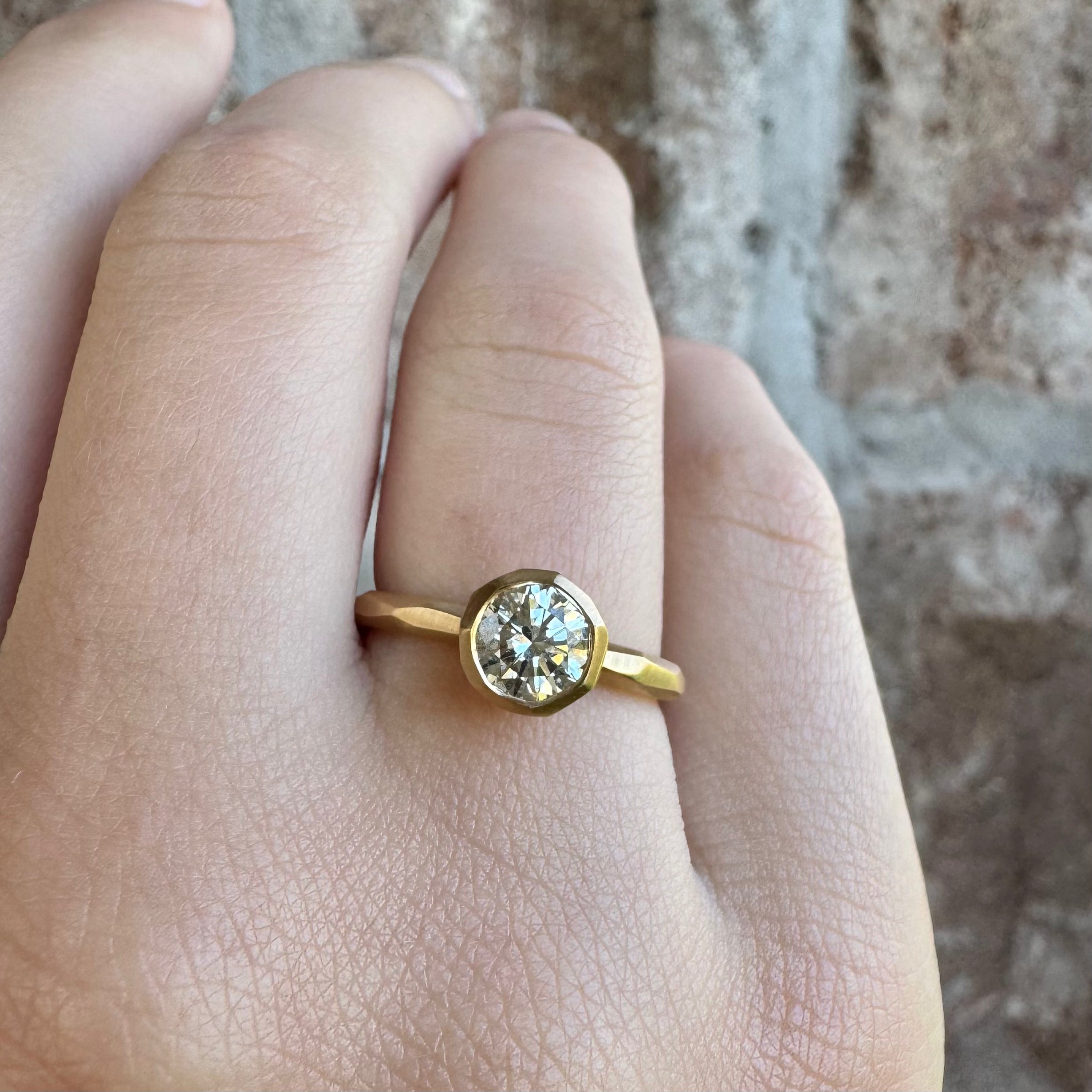 Cup Set Diamond Ring - Krista McRae