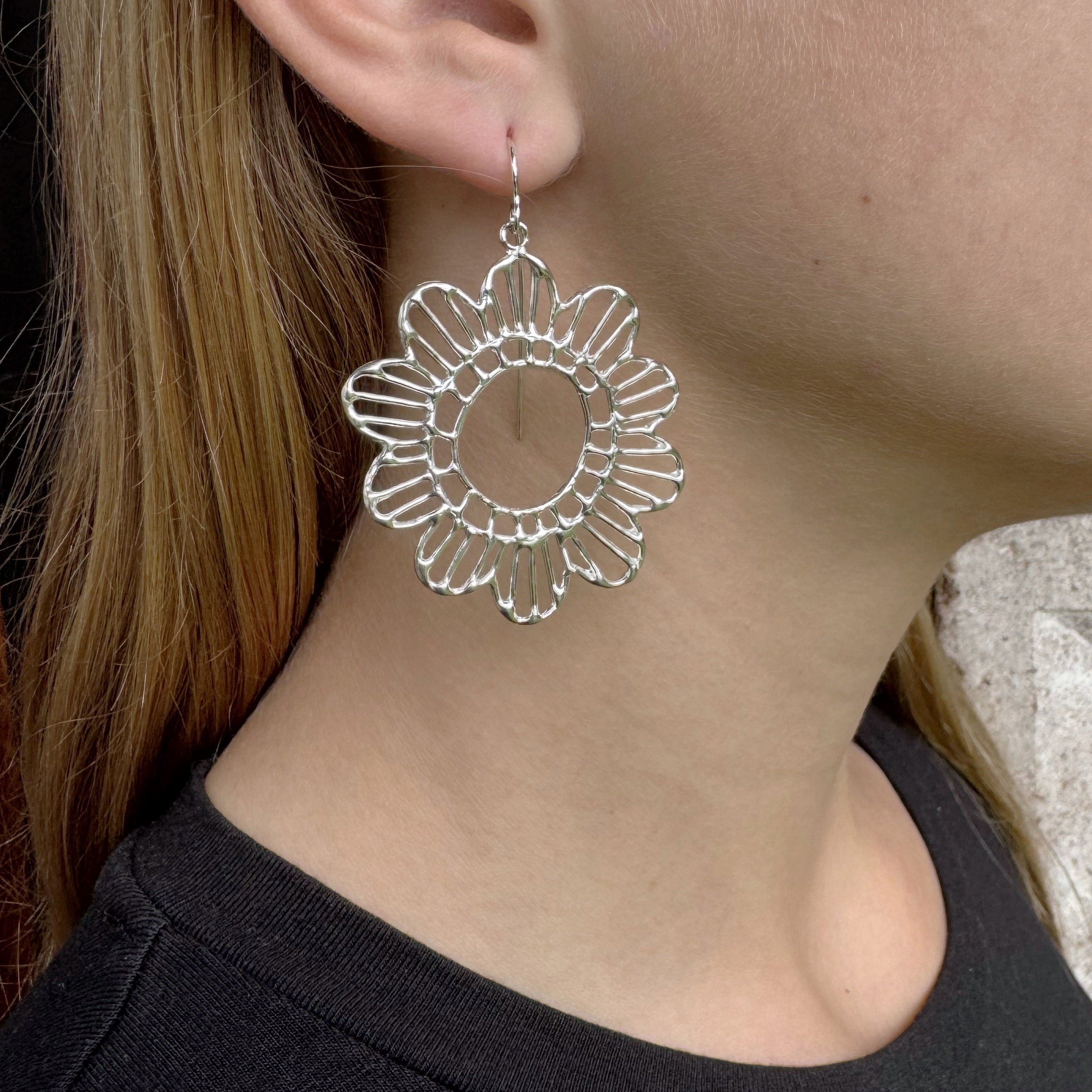 Geo Collarette Earrings - Anna Vlahos