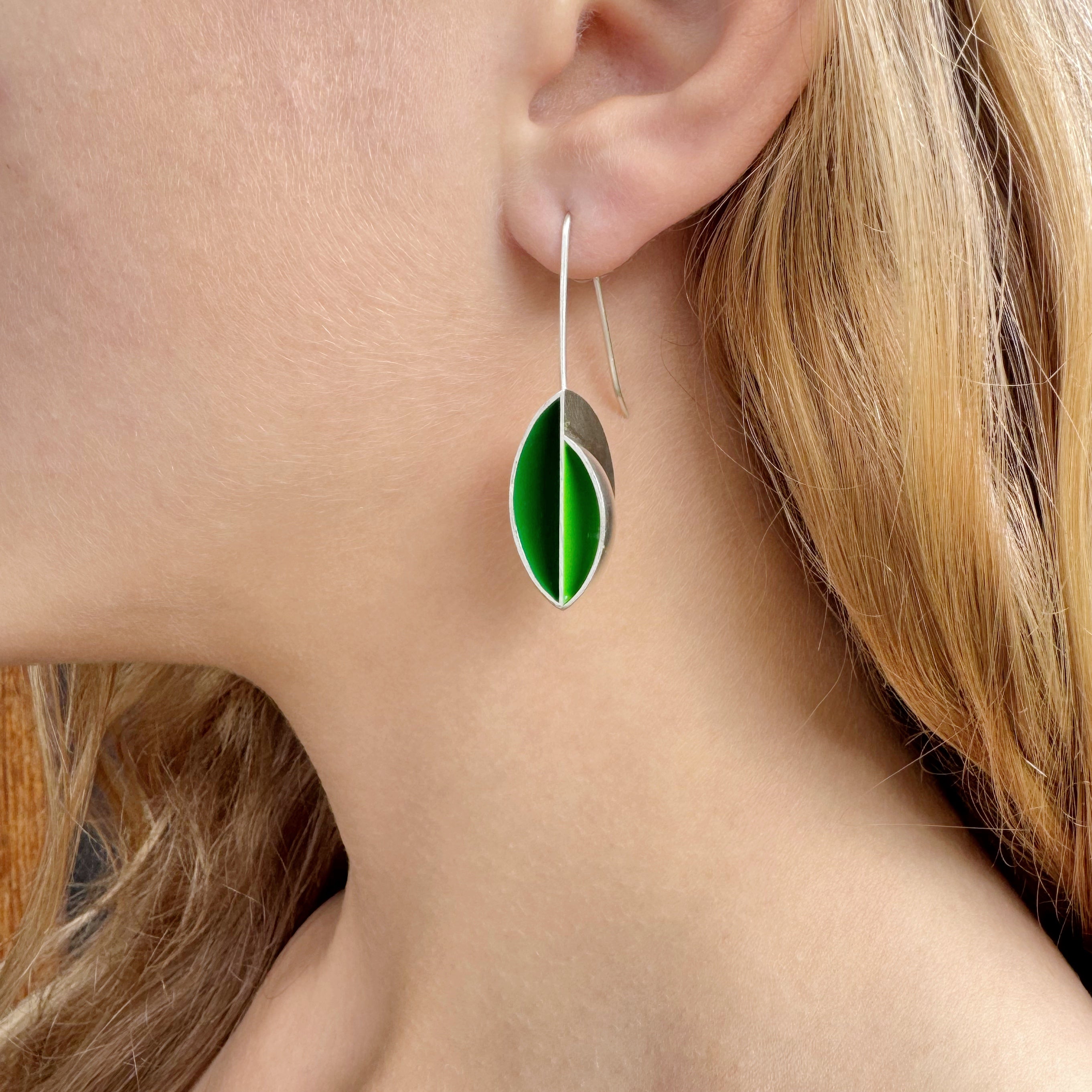 Uneven Pod Earrings - Jo Hawley