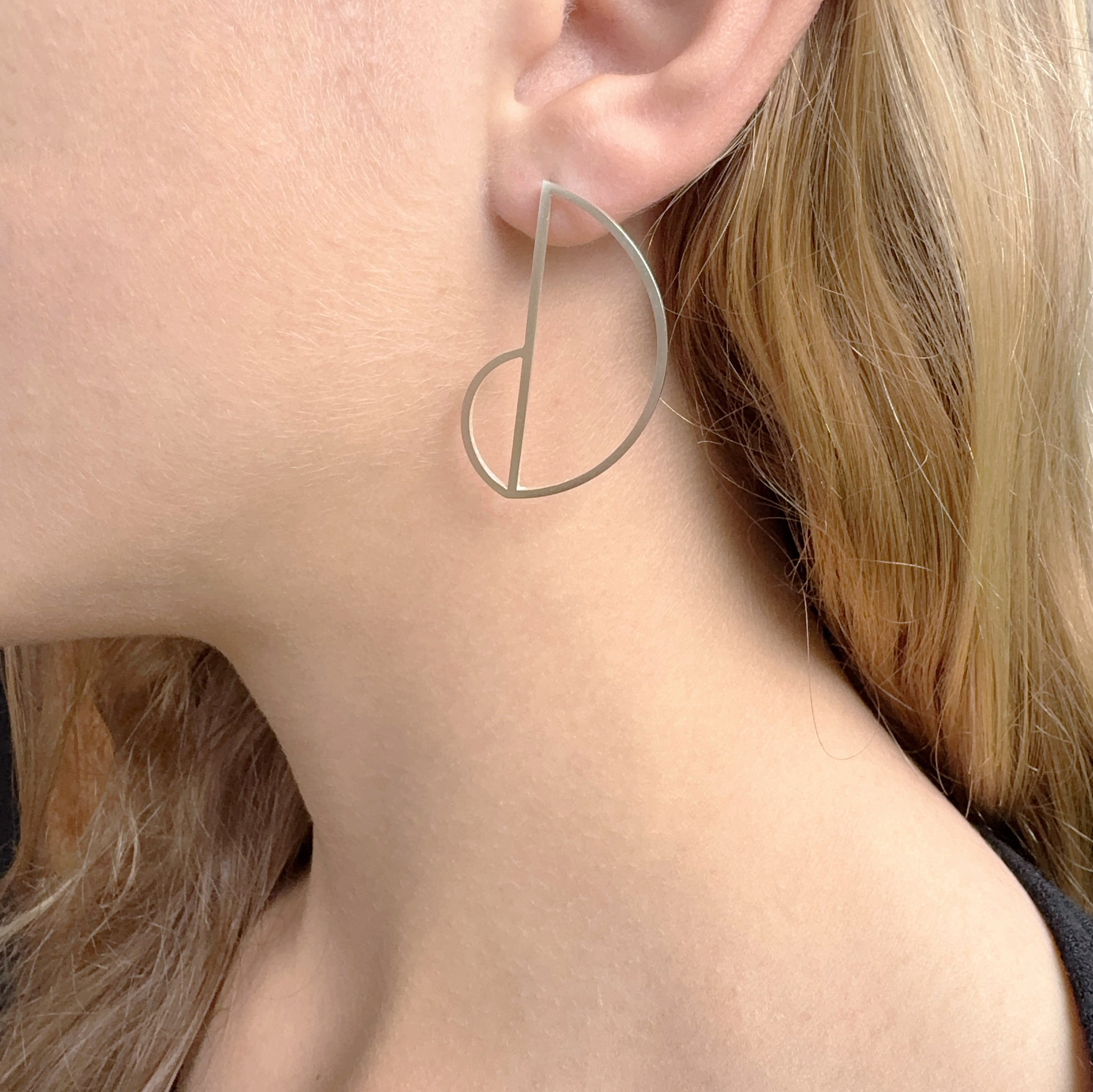 Outlines Large Earrings - Jo Hawley