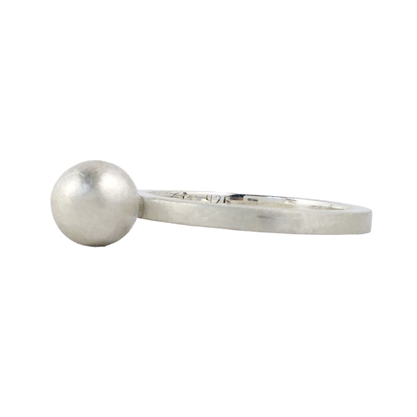 Sphere Ring Small in Silver - Emma Jane Donald