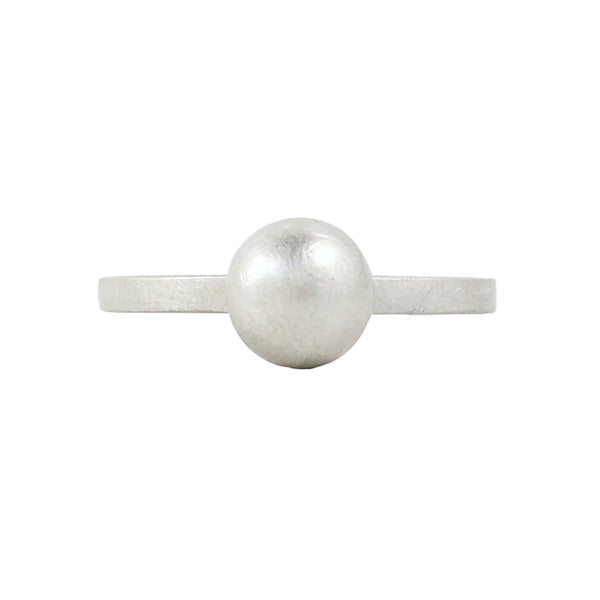 Sphere Ring Small in Silver - Emma Jane Donald