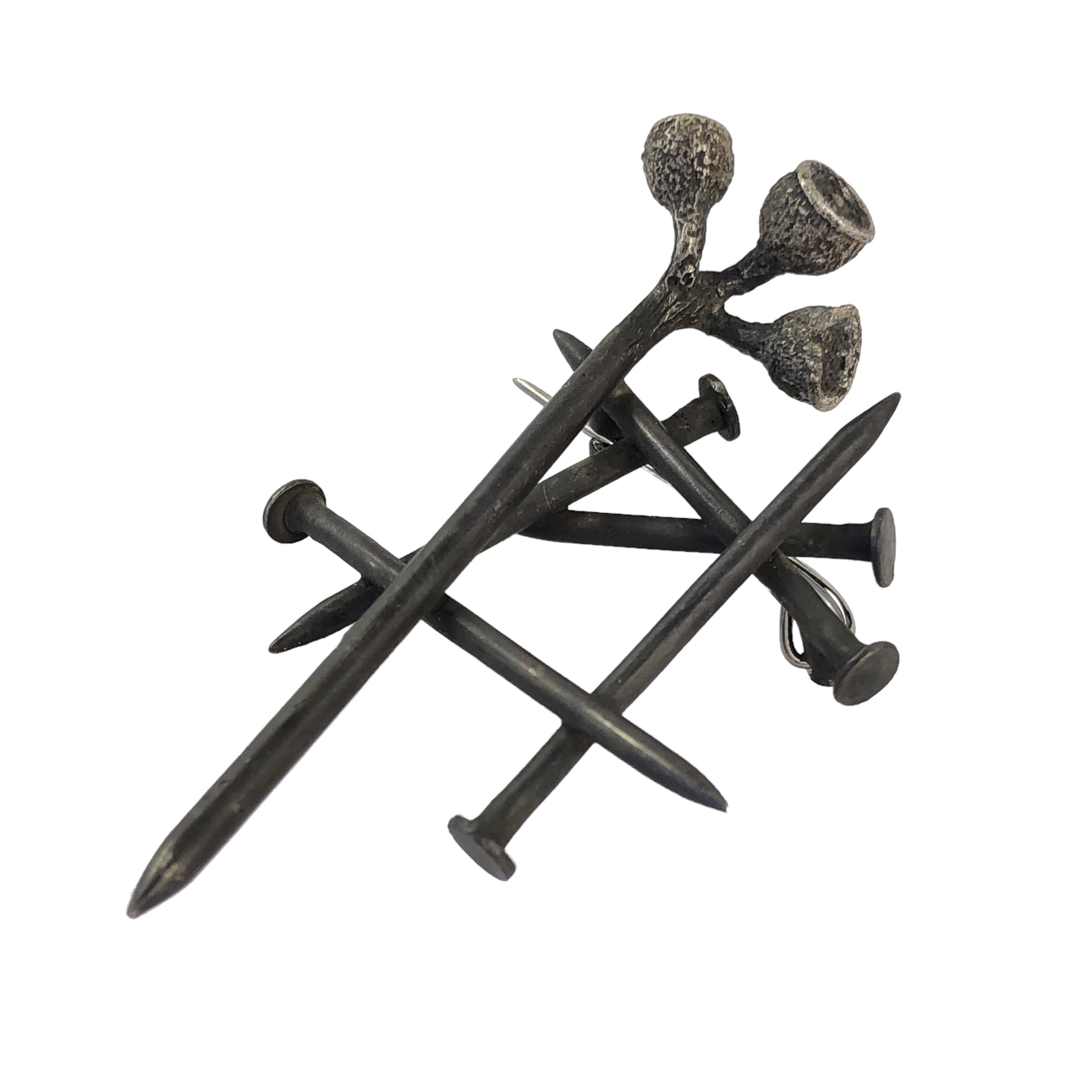 Gumnut Nails Brooch - Regina Krawets