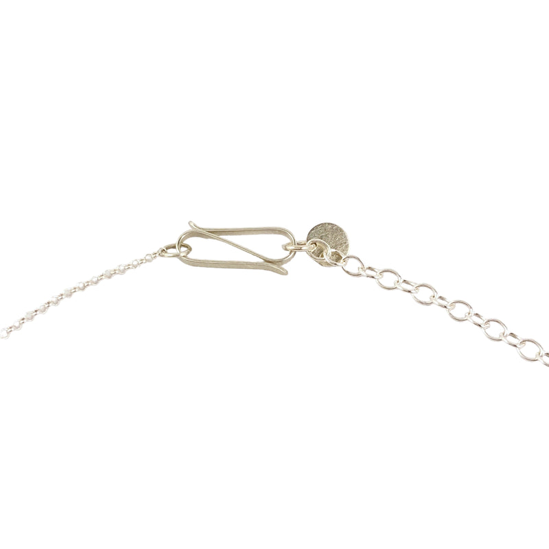 Lily Pad Silver Necklace - Tip to Toe
