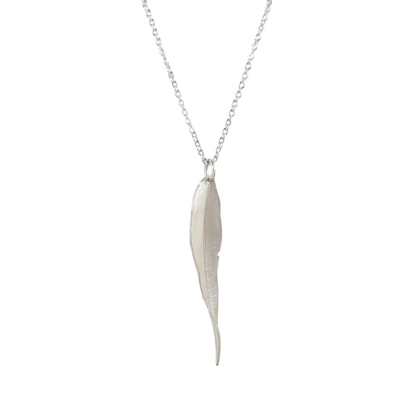 Silver Eucalypt Necklace - Xanthe Alys