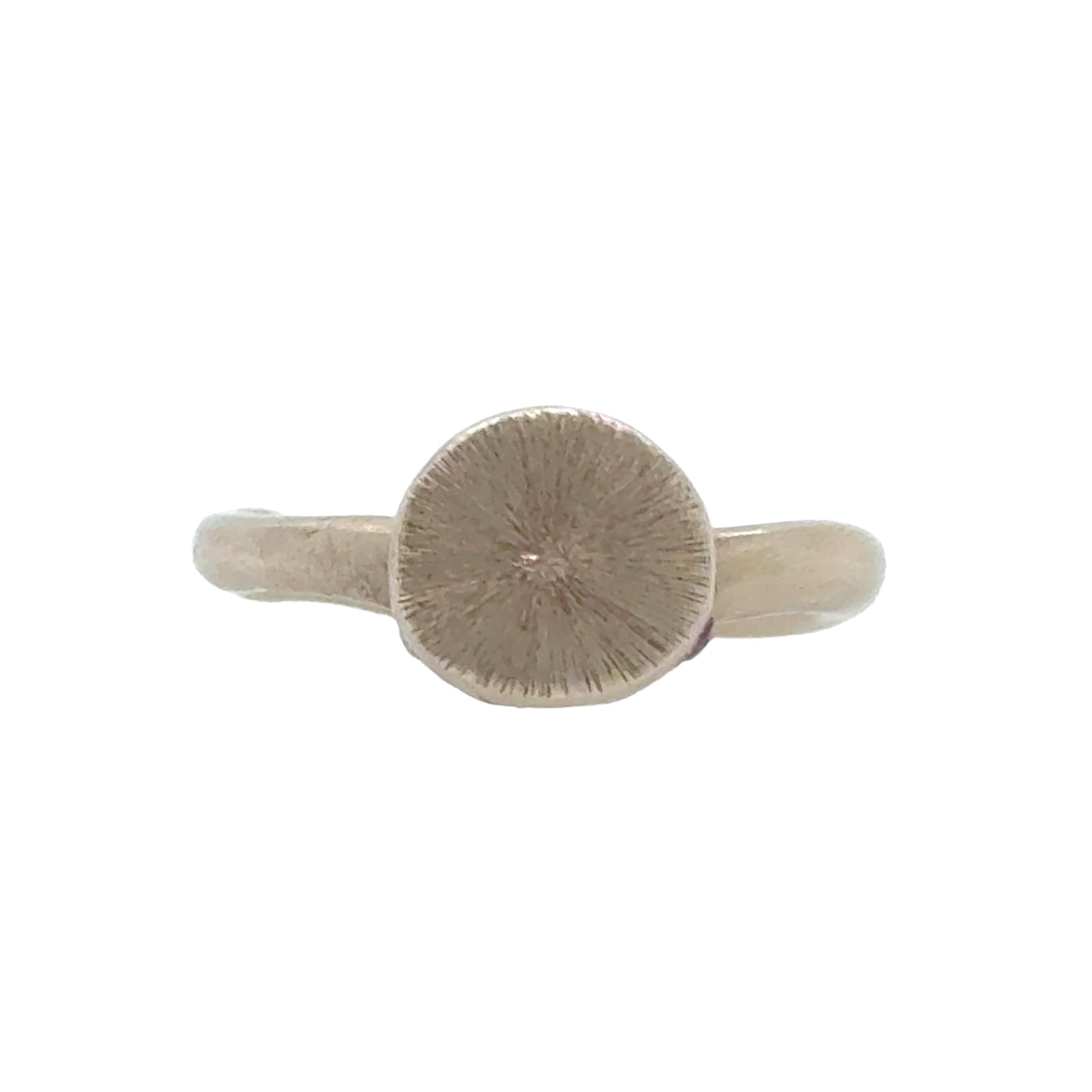 Chiseled Top White Gold Ring - Kaoru Rogers
