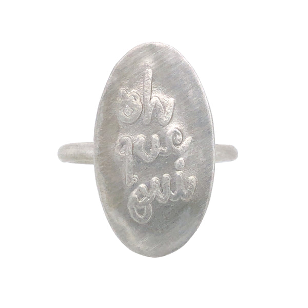 Oh Que Oui Cameo Ring - Milly Thomas