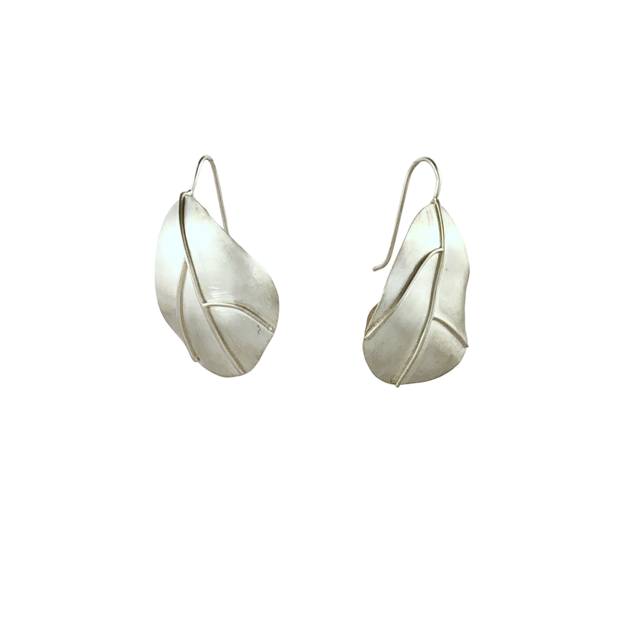 Double Fiddle Leaf Fig Earrings - Kaoru Rogers
