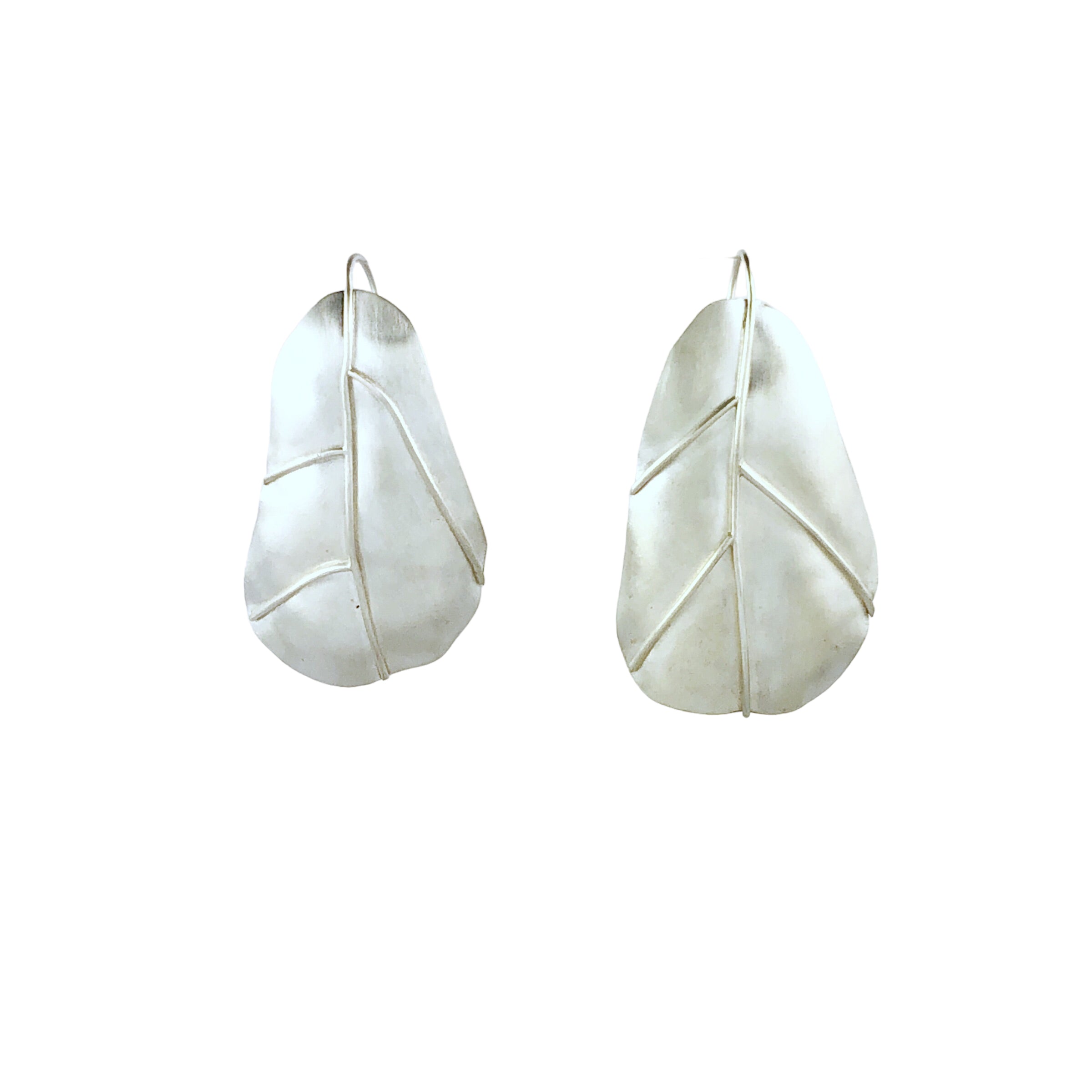Single Fiddle Leaf Fig Earrings - Kaoru Rogers