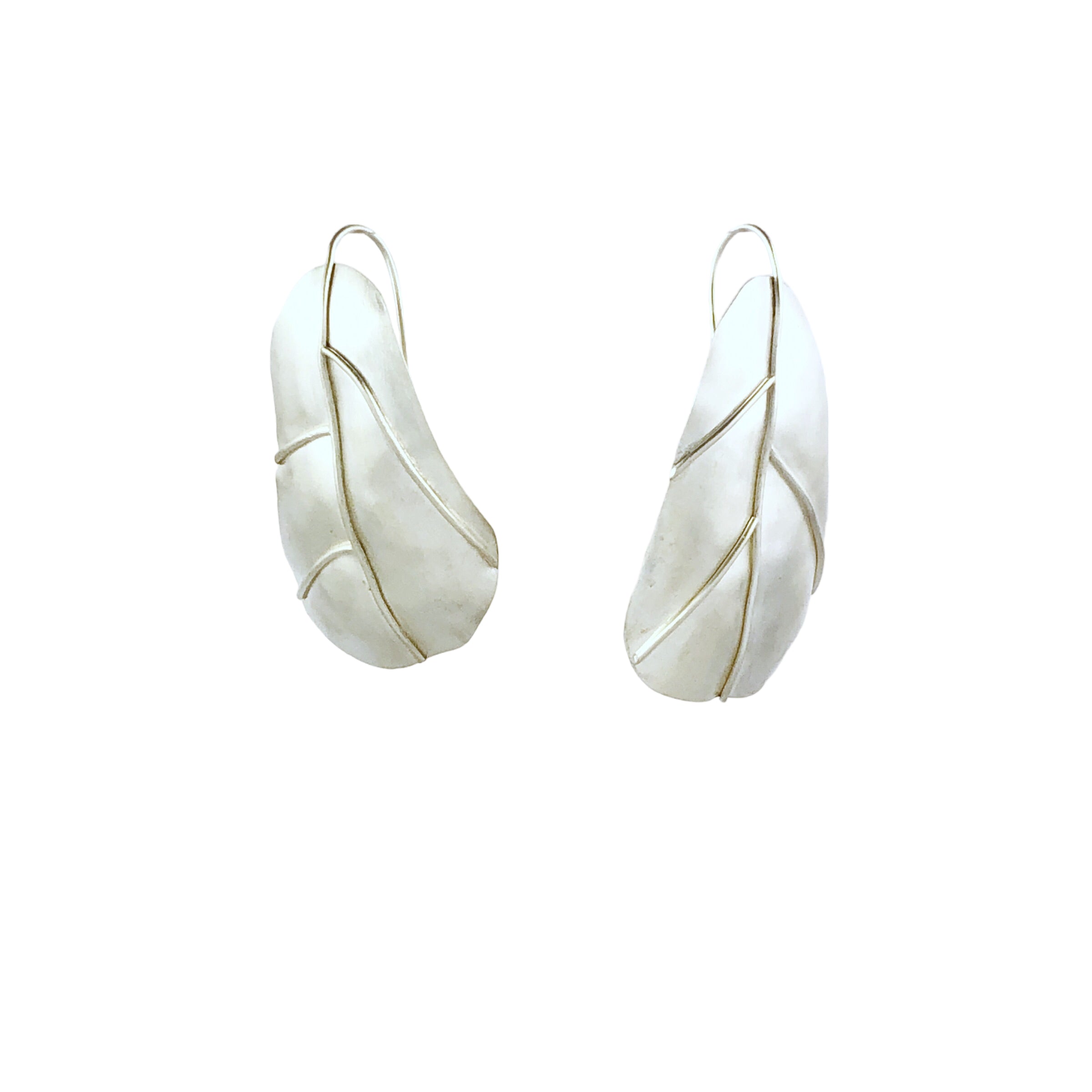 Single Fiddle Leaf Fig Earrings - Kaoru Rogers