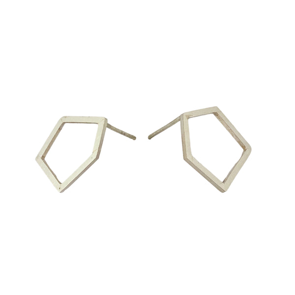 Contemporary House Earrings - Regina Krawets