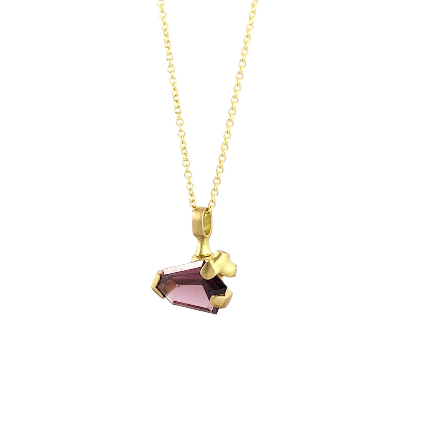 Sapphire Cluster Necklace - Johnny Ninos