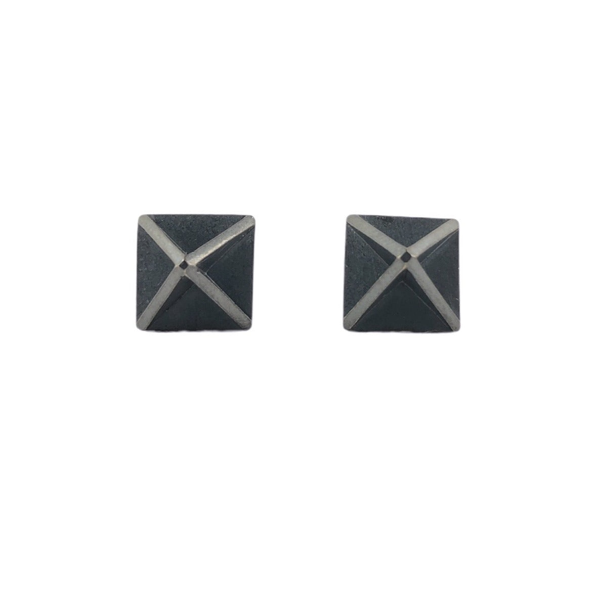 Pop Up Square Studs - Erica Bello