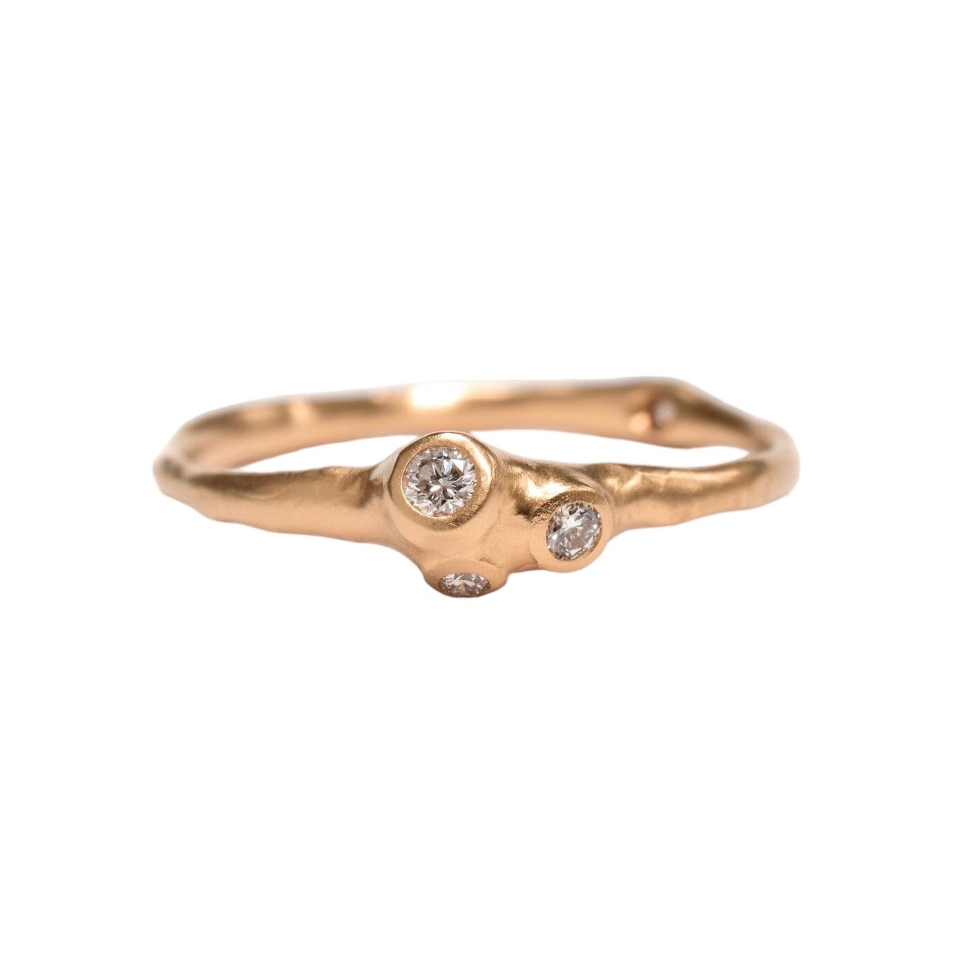 Petite Centre Custer Barnacle Ring - Johnny Ninos