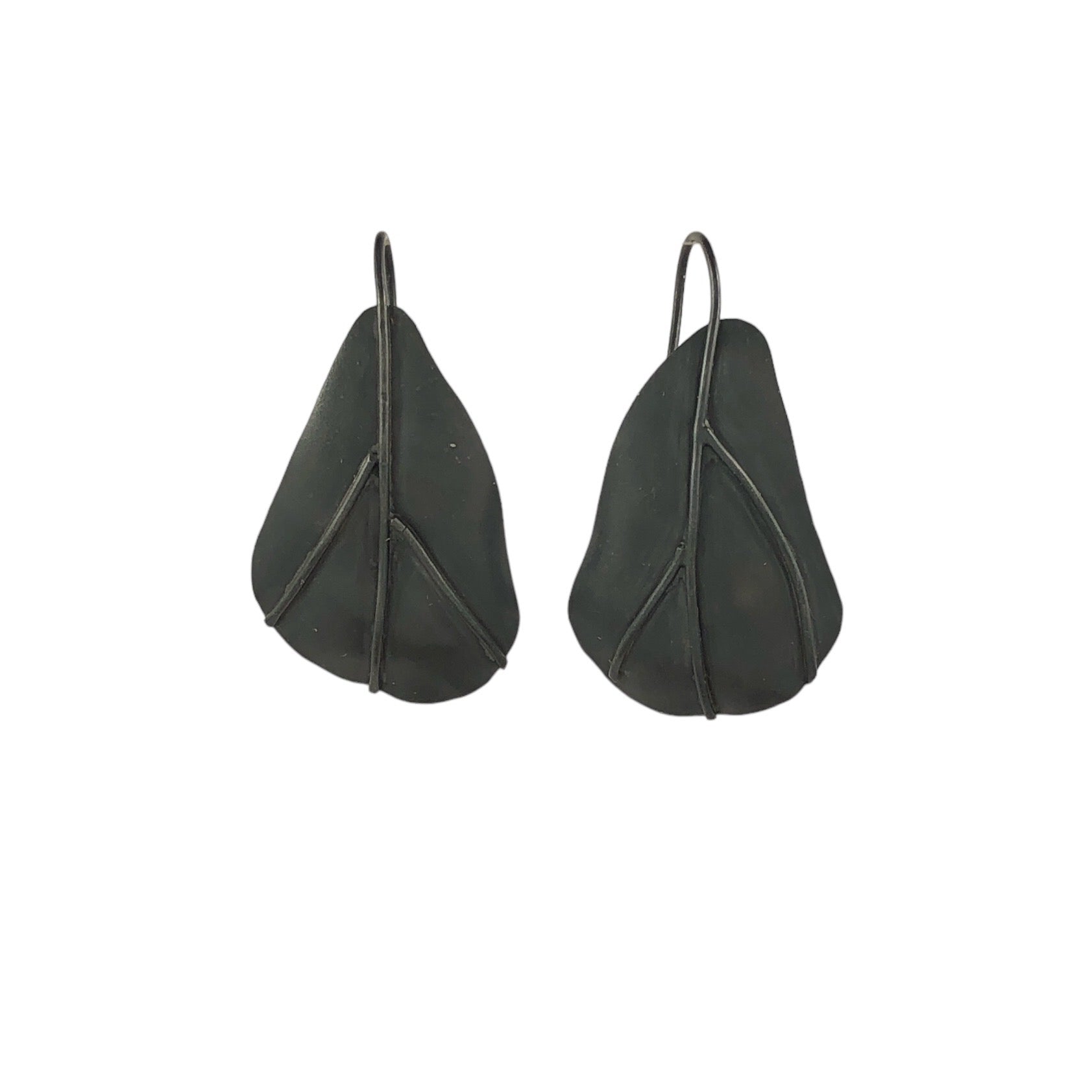 Single Fiddle Leaf Fig Earrings - Kaoru Rogers