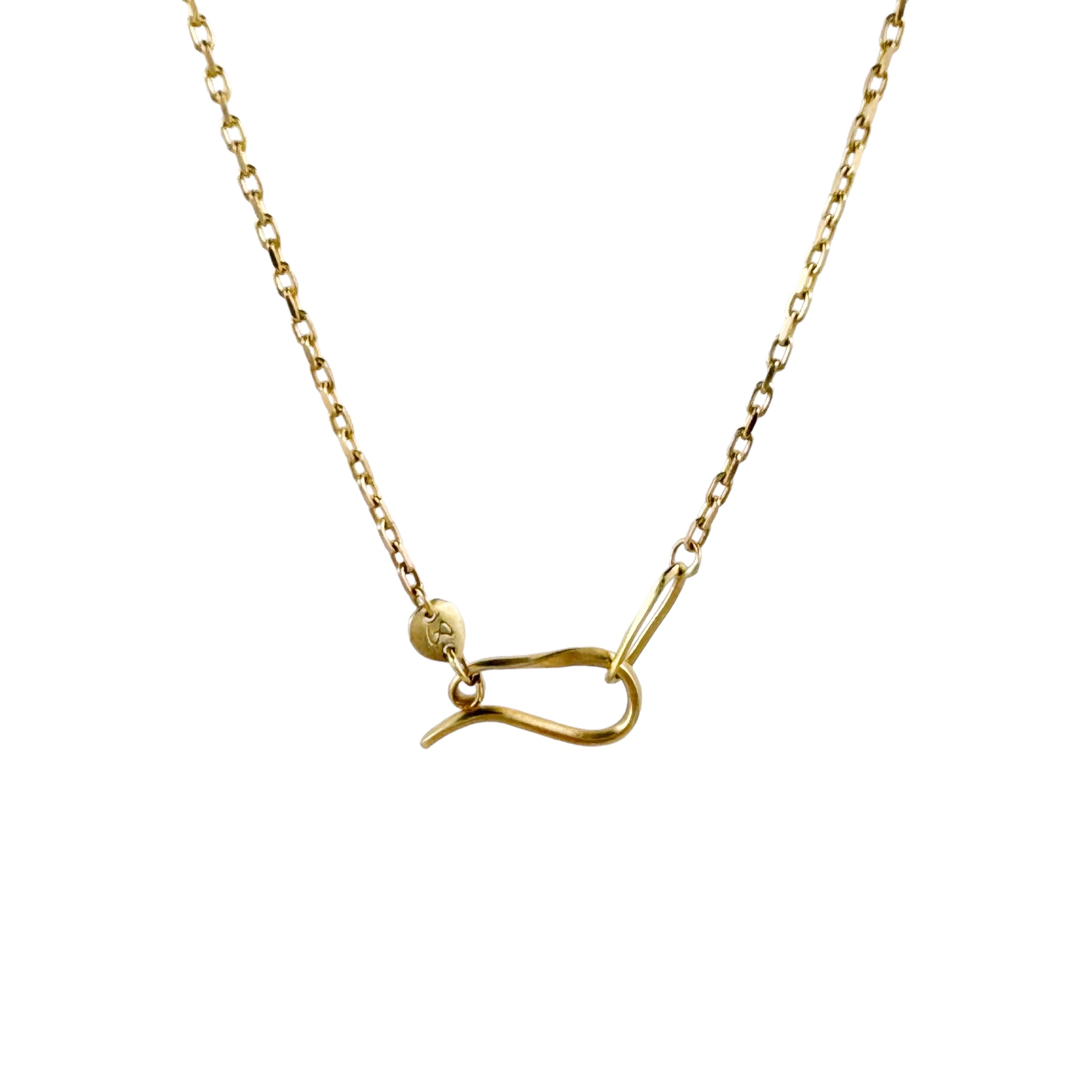 Staple Gold Necklace - Leah Abercrombie