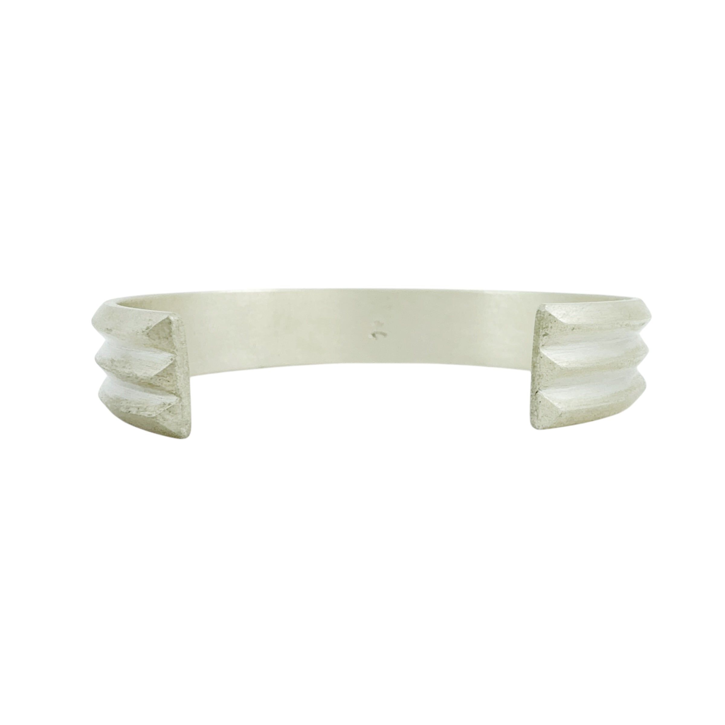 Knife Edge Cuff in Silver - Emma Jane Donald