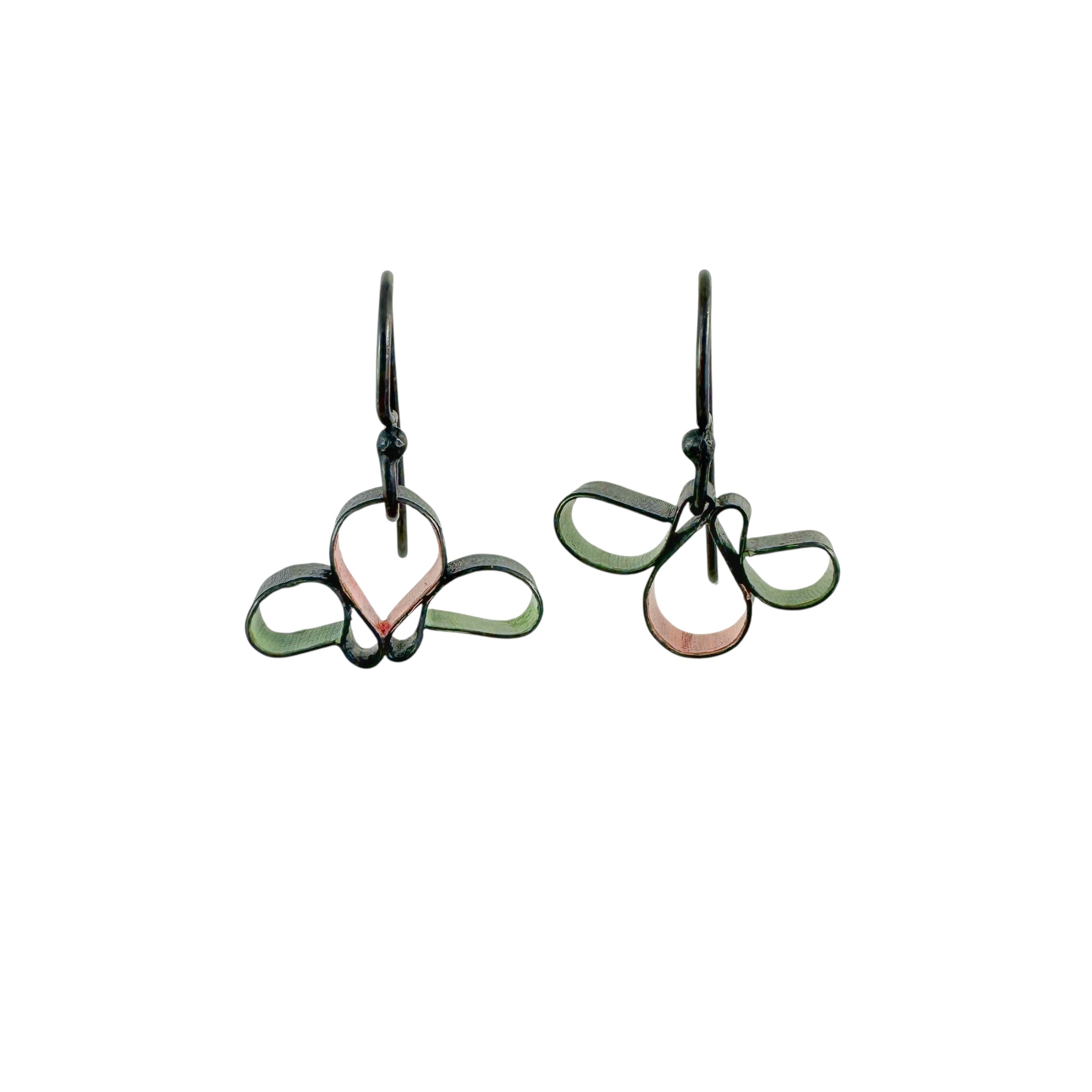 Peony Bud 1 Drop Earrings - Yuko Fujita