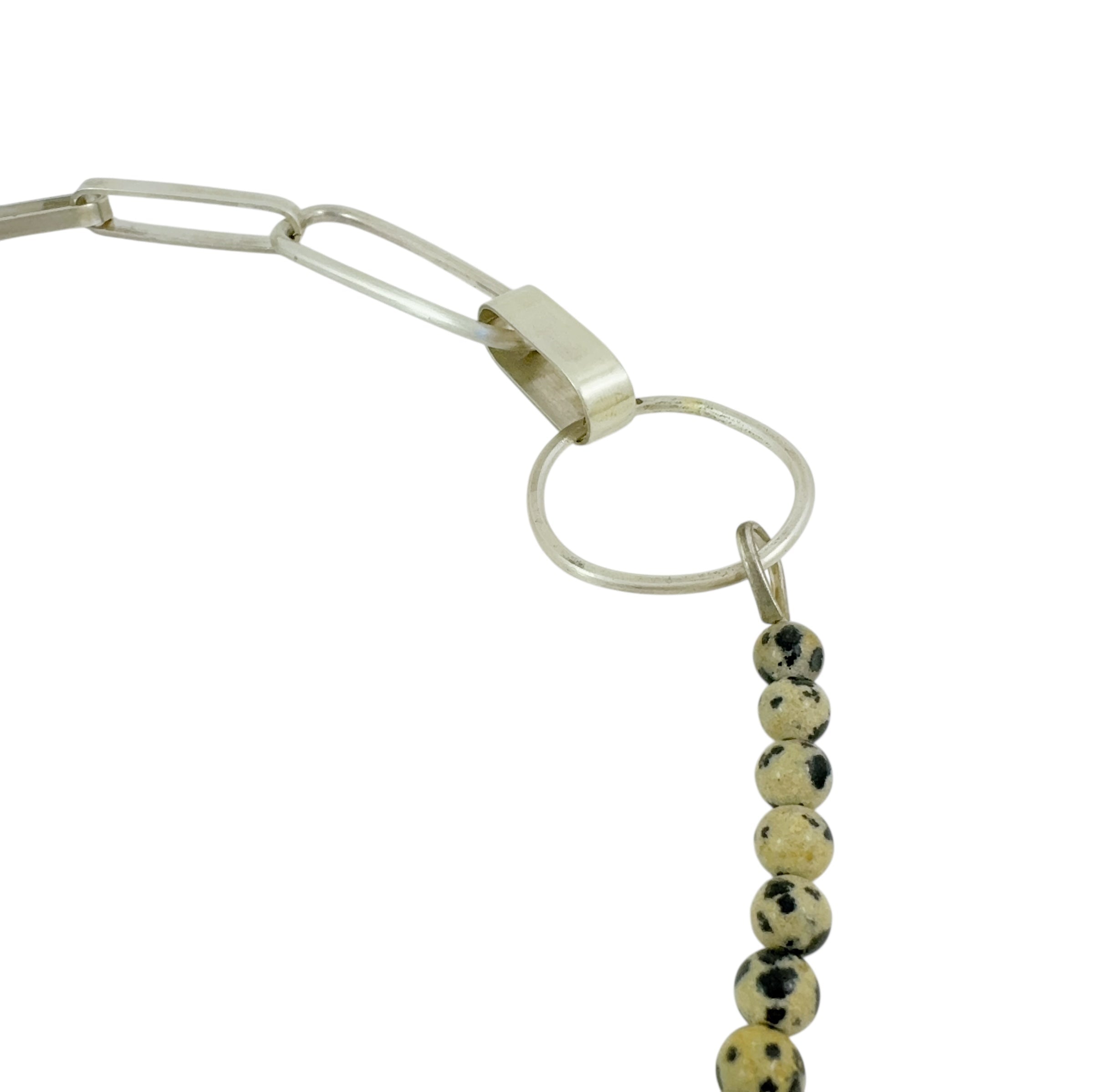 Spotted Jasper & Onyx Neckpiece - Ari Athans