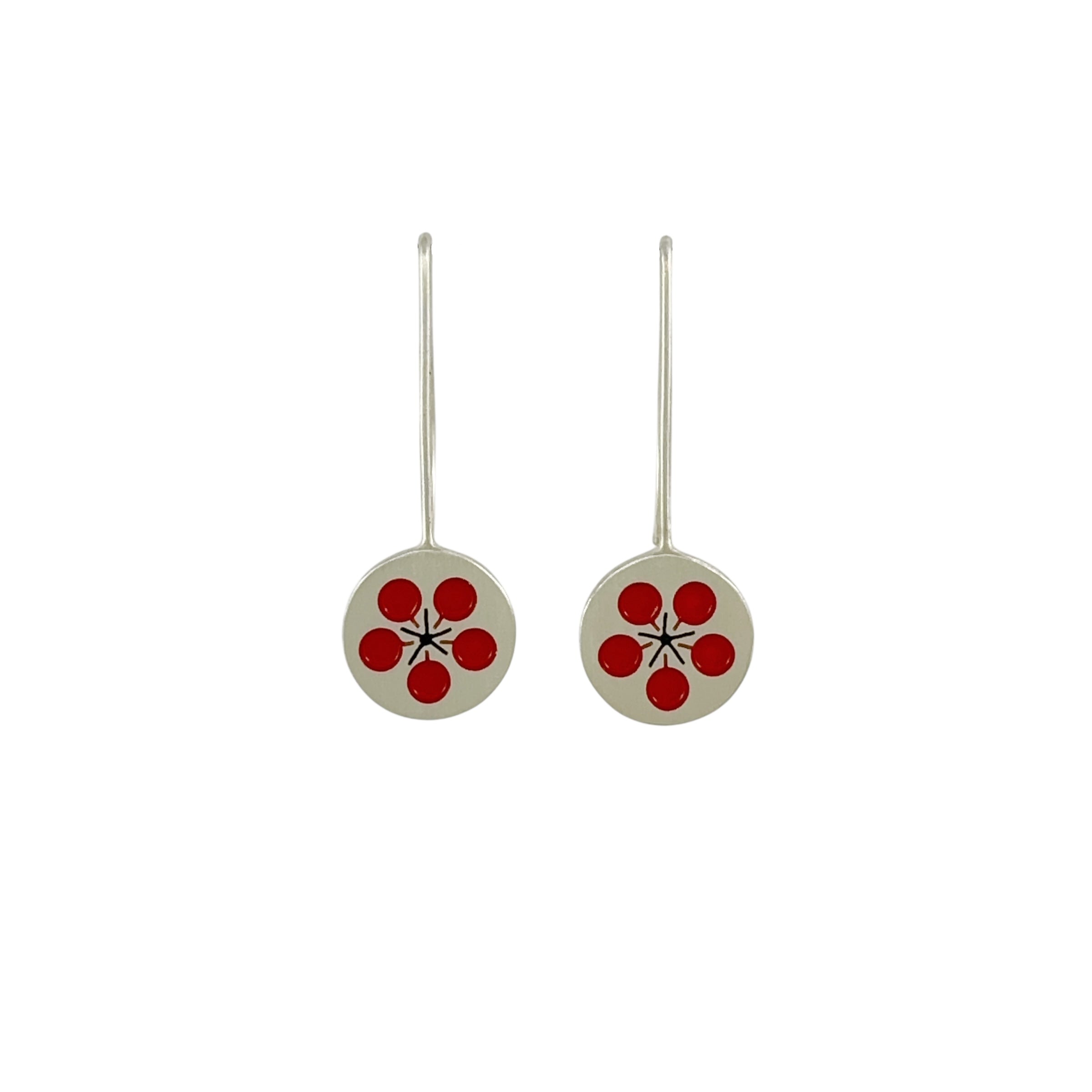 Plum Blossom Hooks Small - Emma Kidson