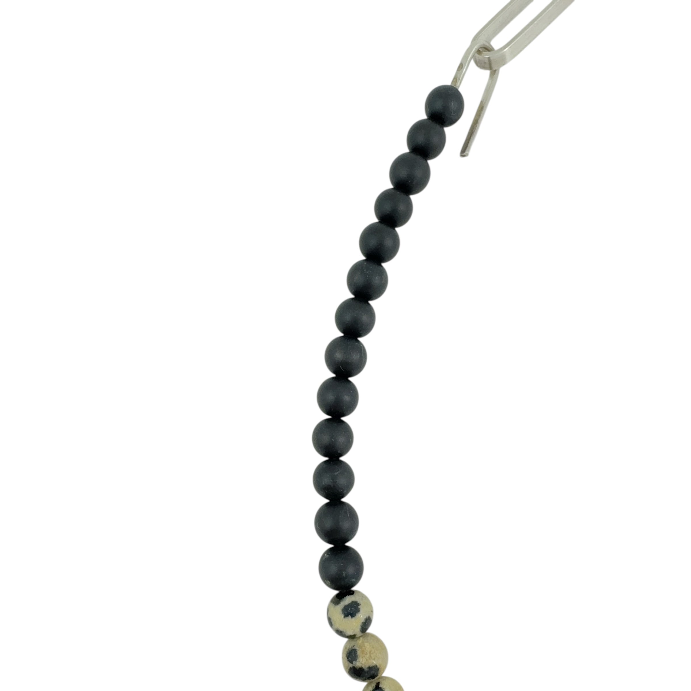Spotted Jasper & Onyx Neckpiece - Ari Athans