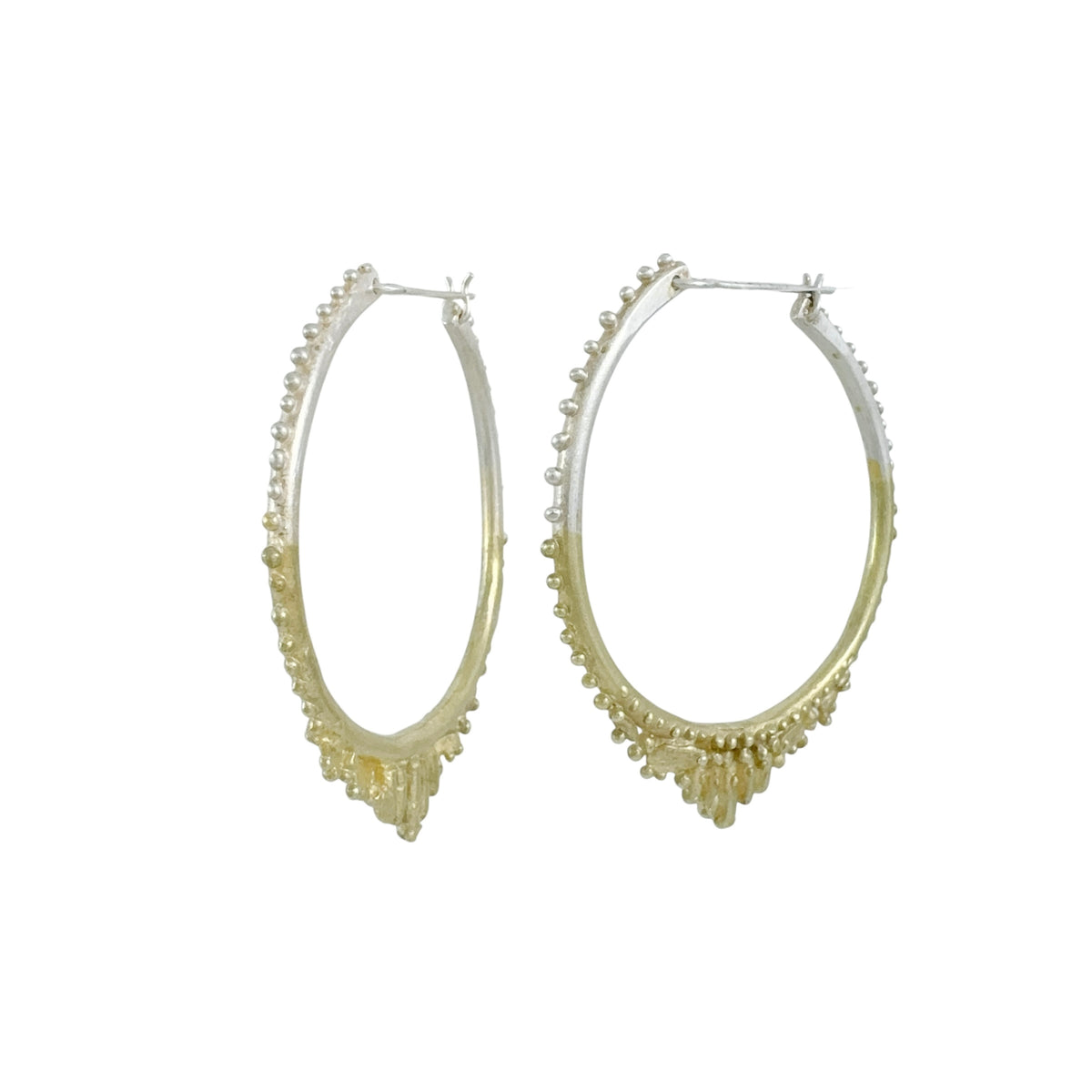 Silver & Gold-Plated Hoops - Romy Mittelman