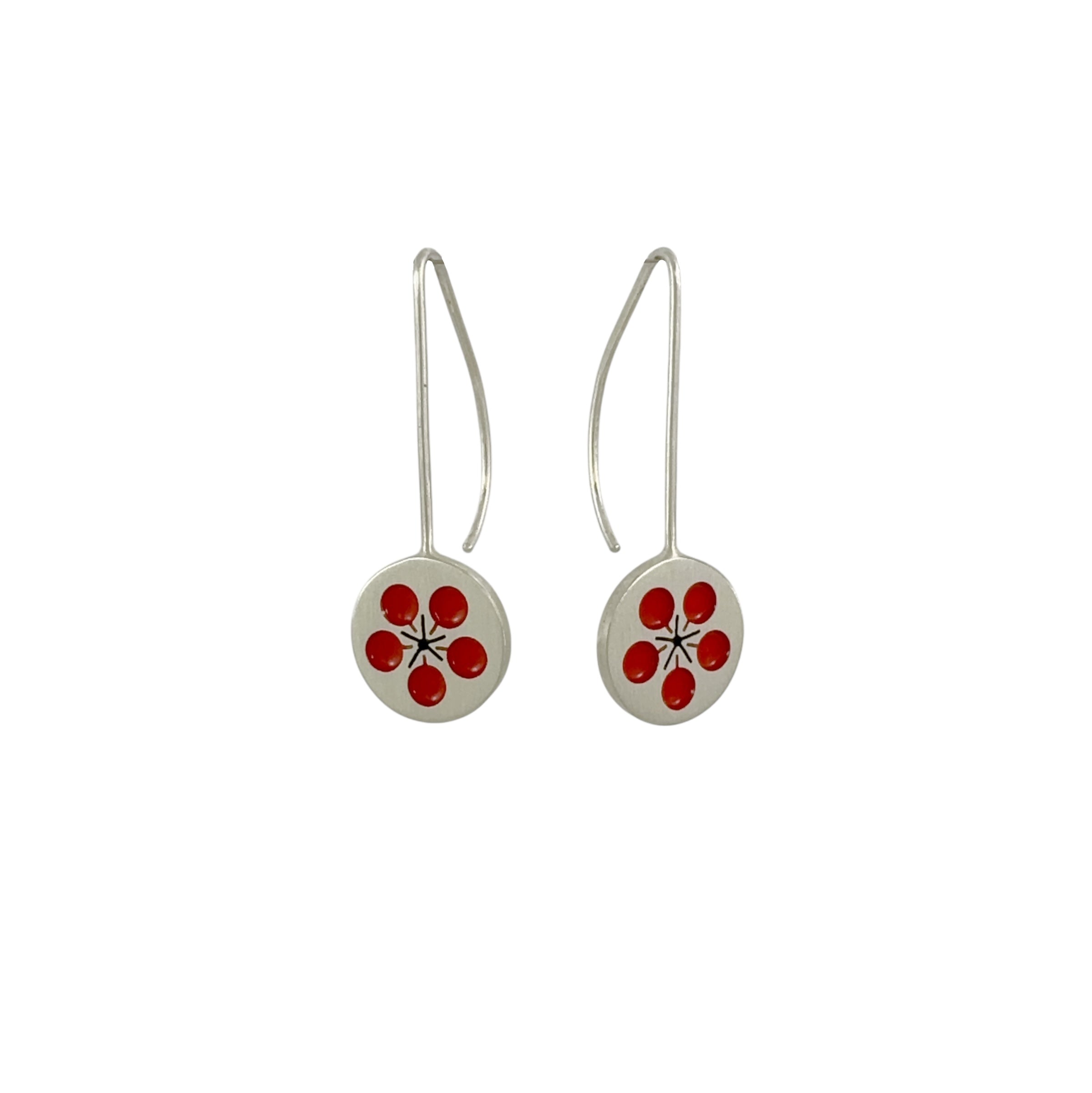 Plum Blossom Hooks Small - Emma Kidson