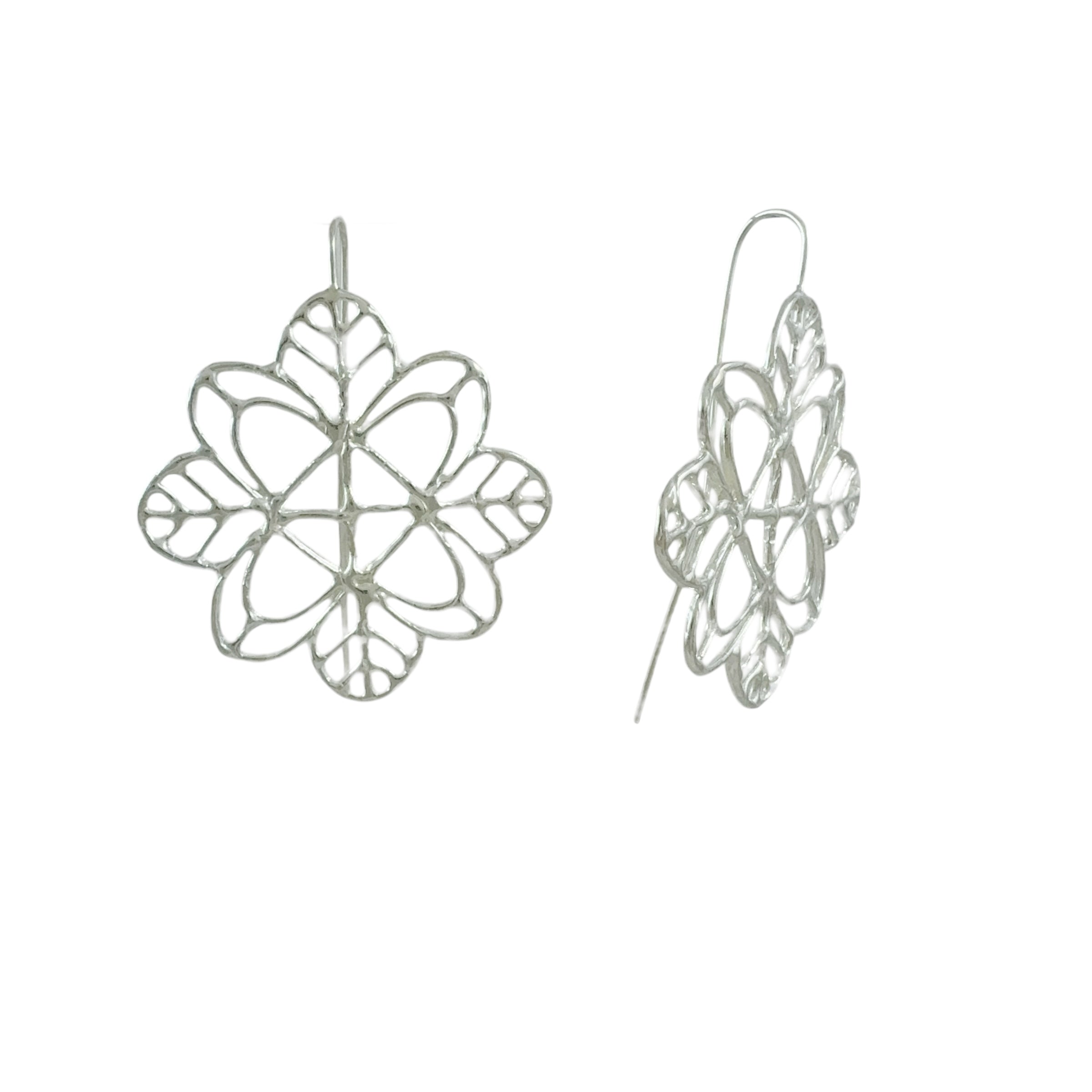 Geo Bloom Earrings - Anna Vlahos