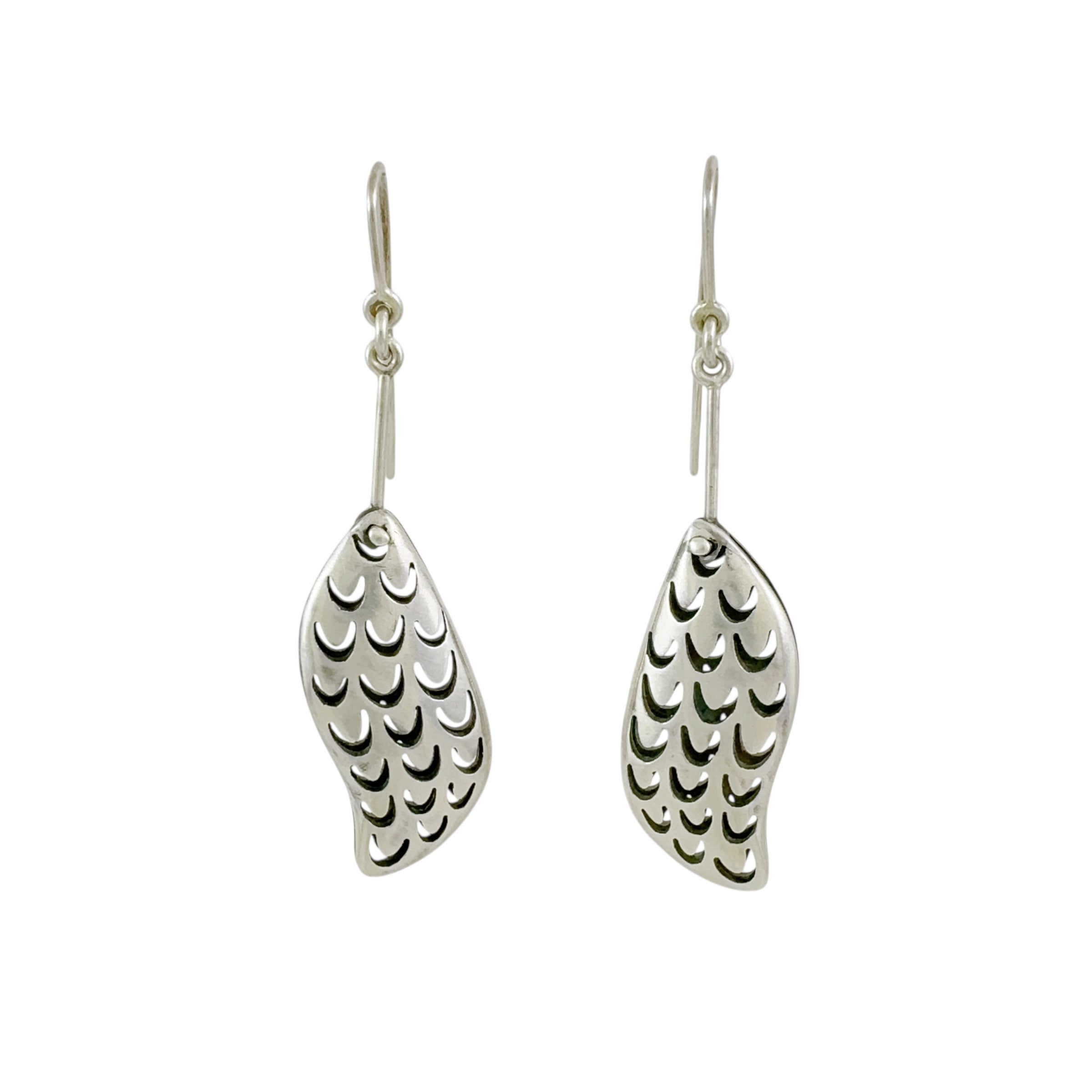Pod Earrings Medium - Catherine White