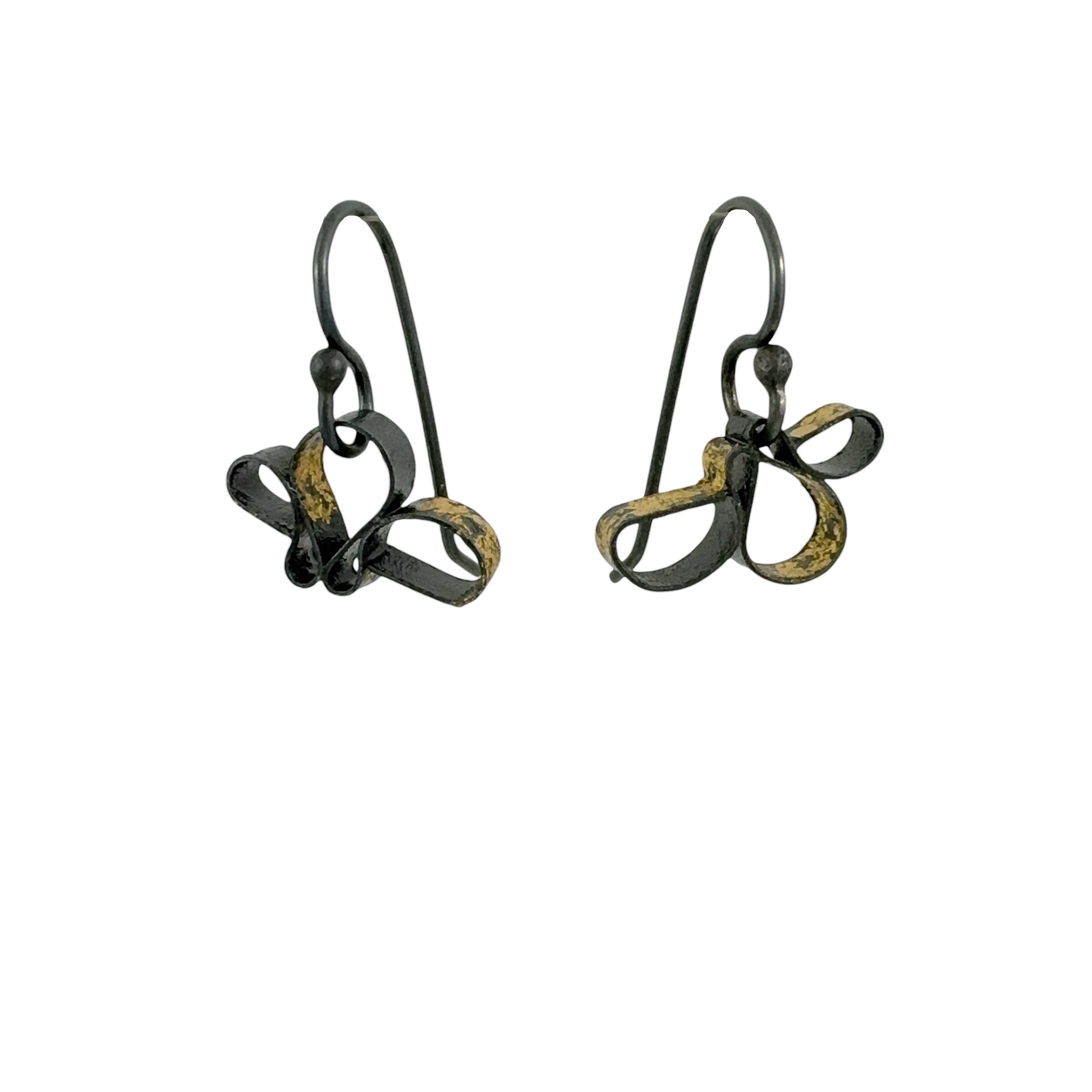 Peony Bud 1 Drop Earrings - Yuko Fujita