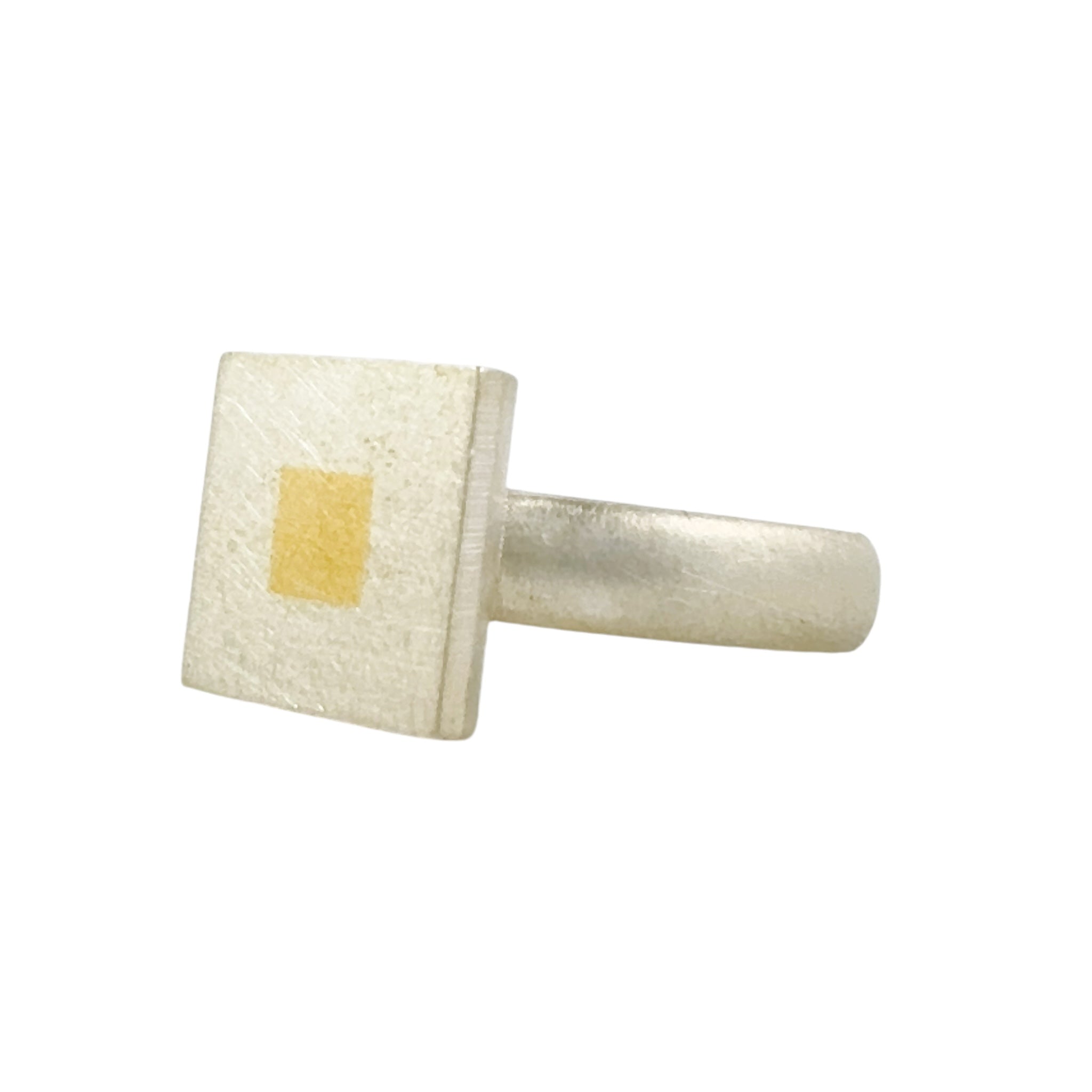 Married Metal Squares Ring - Melanie Ihnen