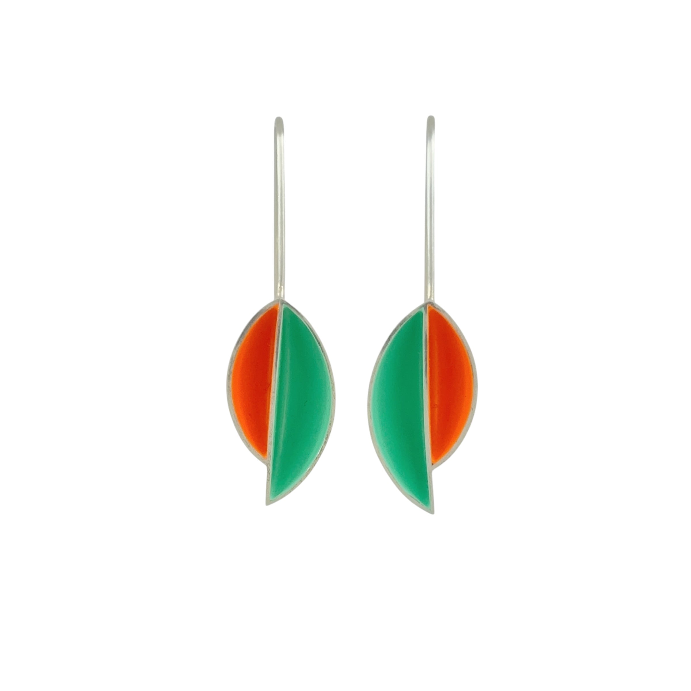 Uneven Pod Earrings - Jo Hawley