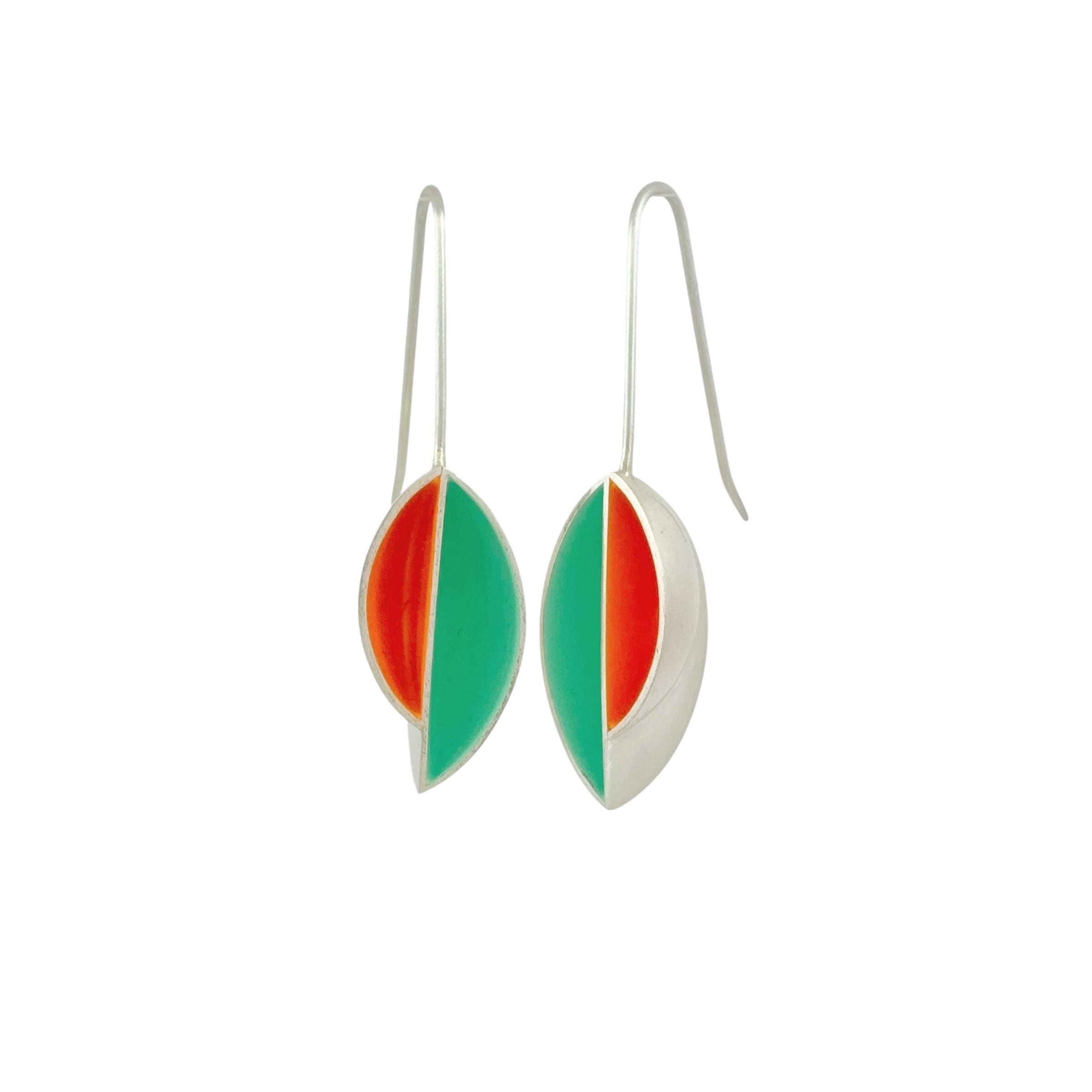 Uneven Pod Earrings - Jo Hawley
