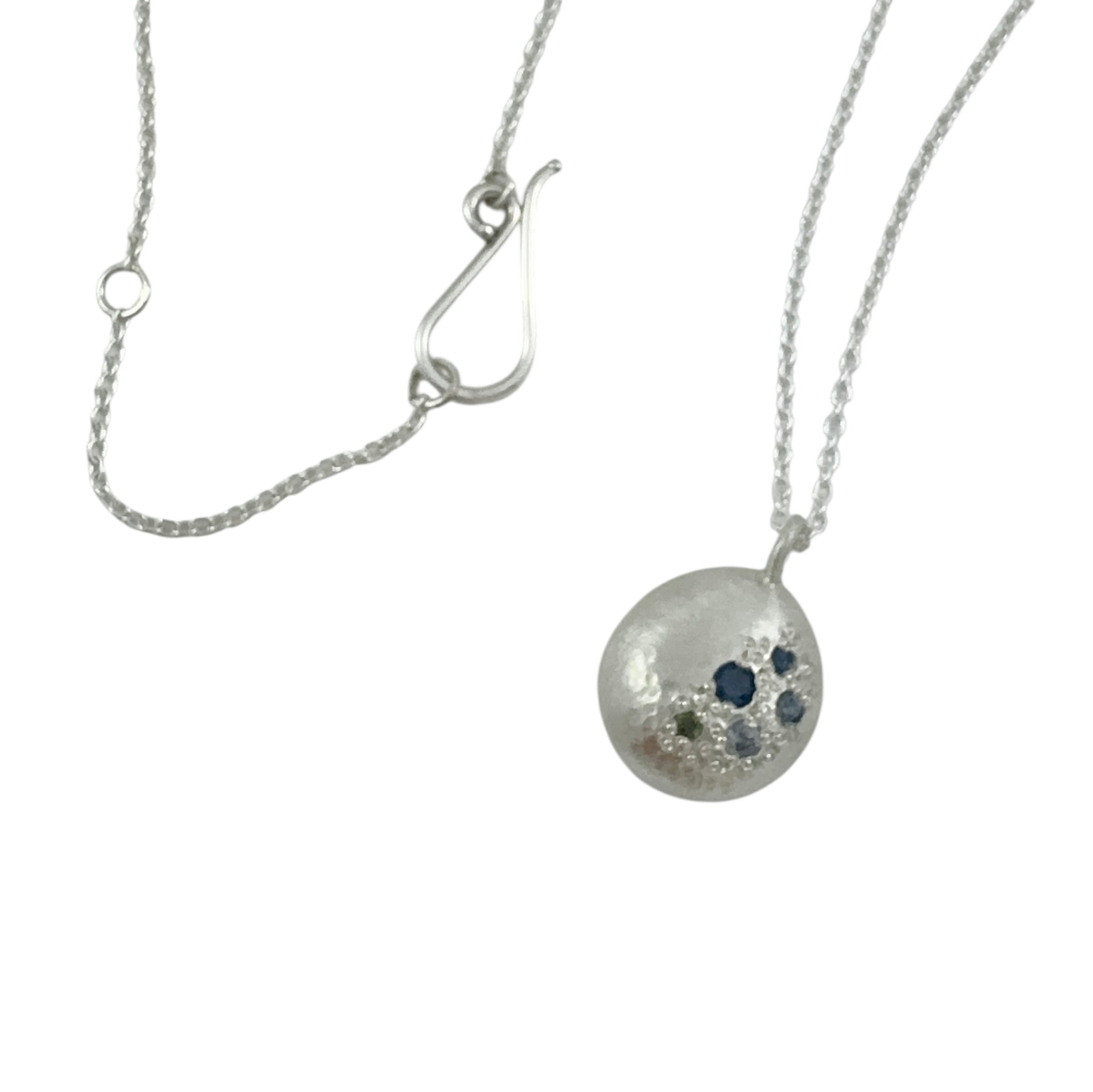 Ocean Glimmer Pendant Necklace - Katheryn Leopoldseder