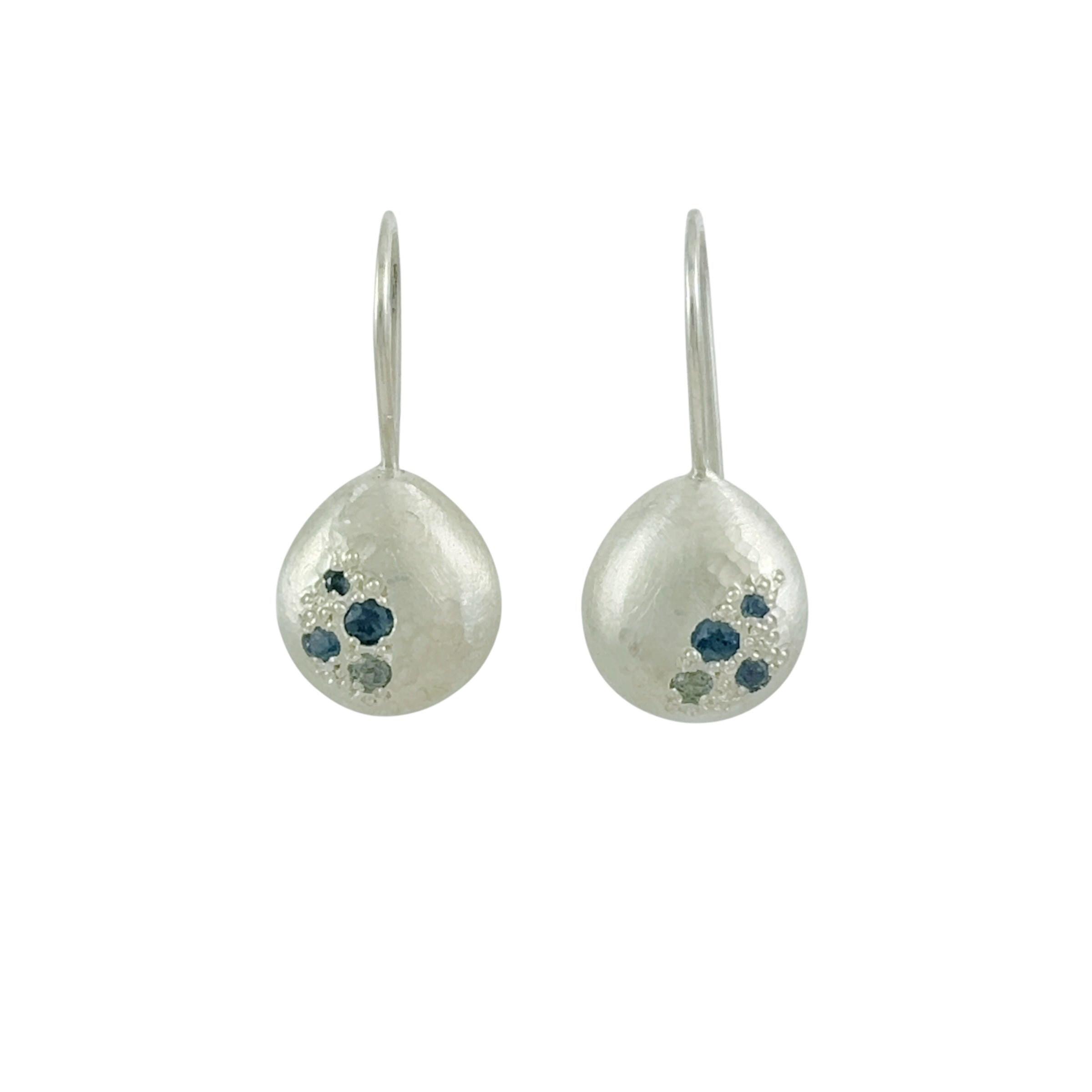 Ocean Glimmer Drop Earrings - Katheryn Leopoldseder