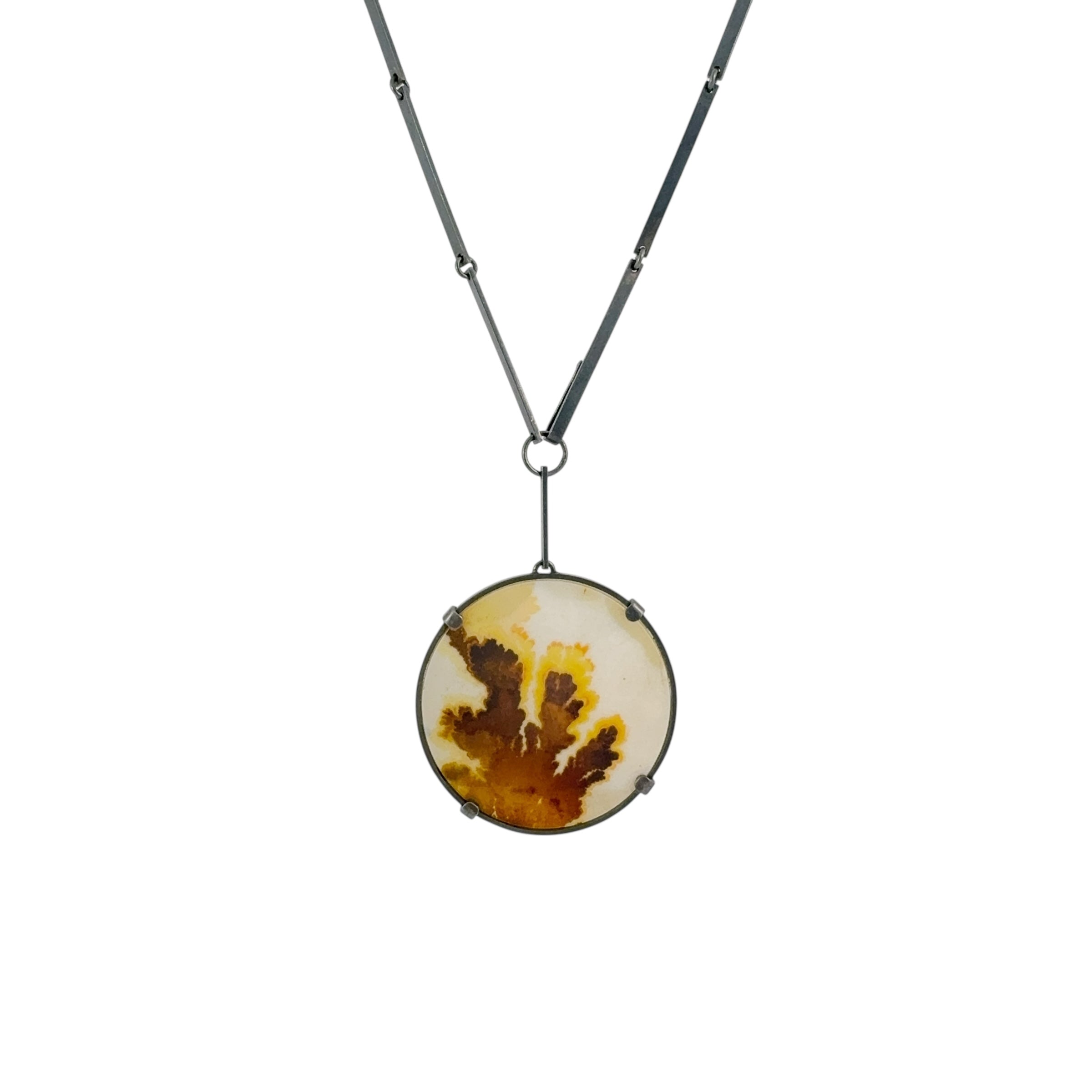 Plenitude Dendritic Agate Necklace - Cynthia Nge