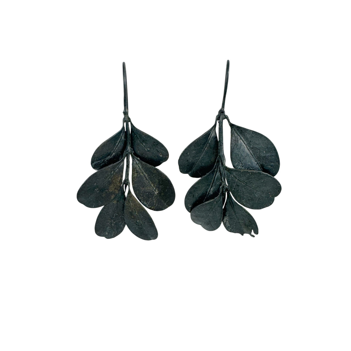 Japanese Box Bush Oxidised Hooks - Anja Jagsch