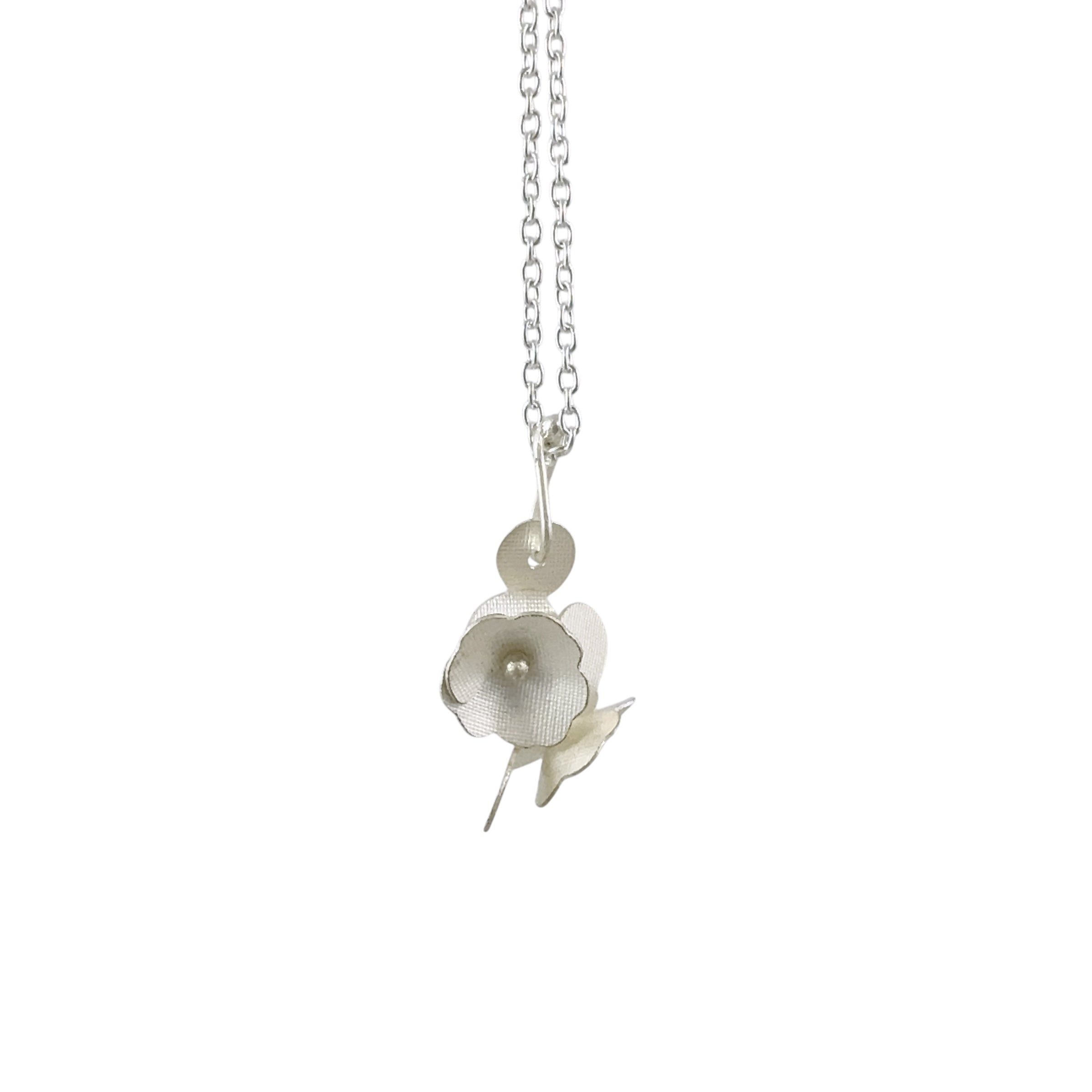 Waxflower Silver Necklace - Yuko Fujita